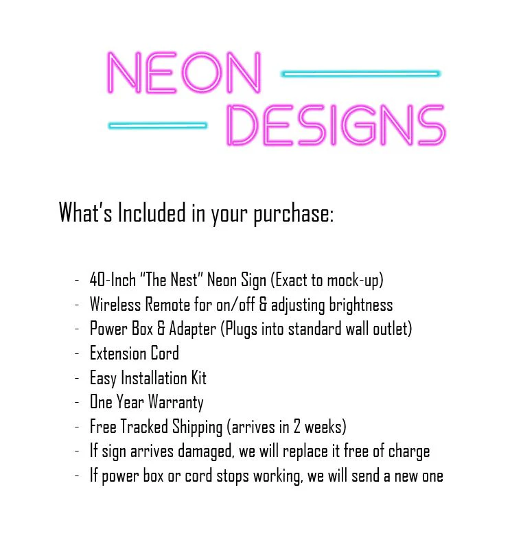 The Nest - Premium Neon Artwork - Image 2