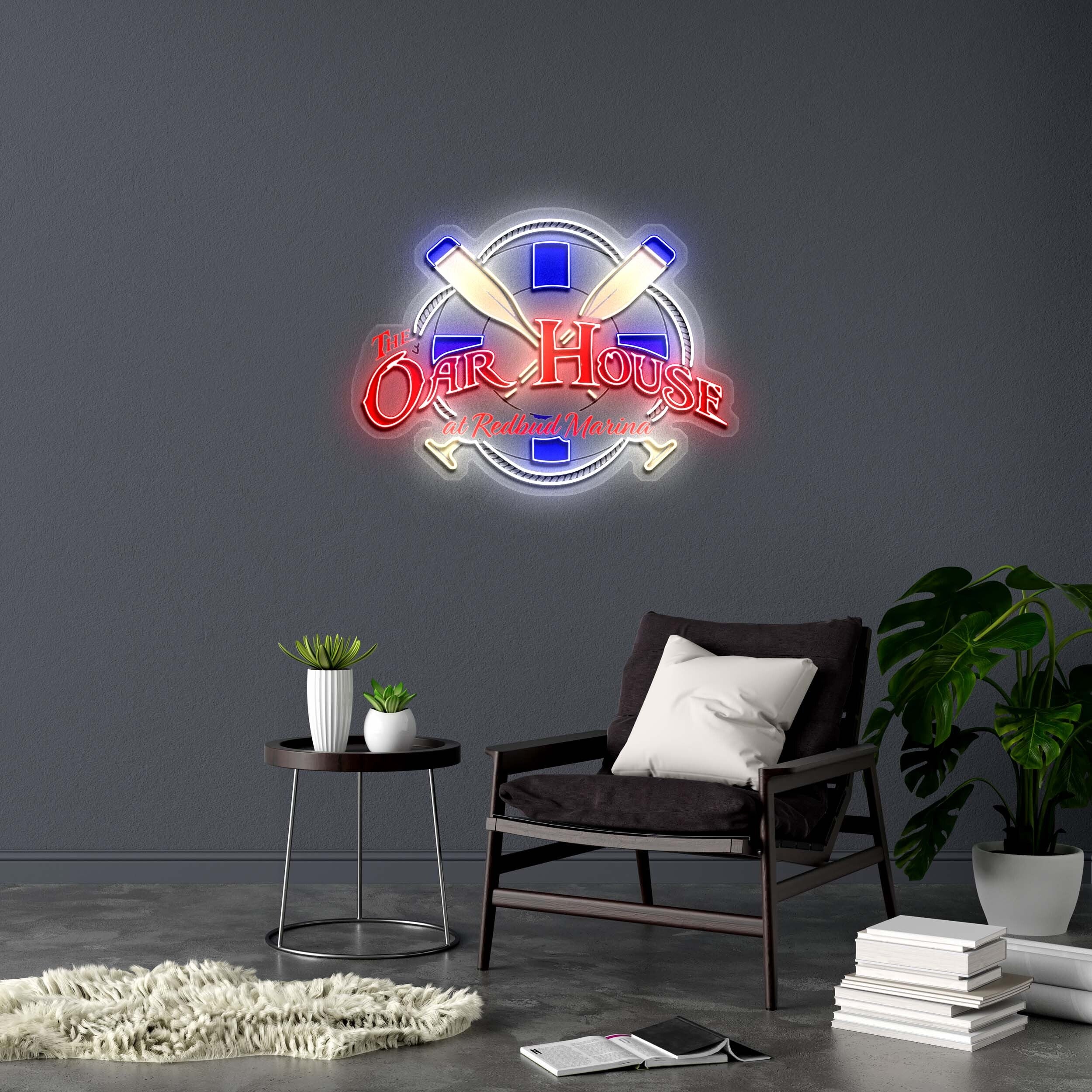 THE OAR HOUSE - Premium Neon Artwork