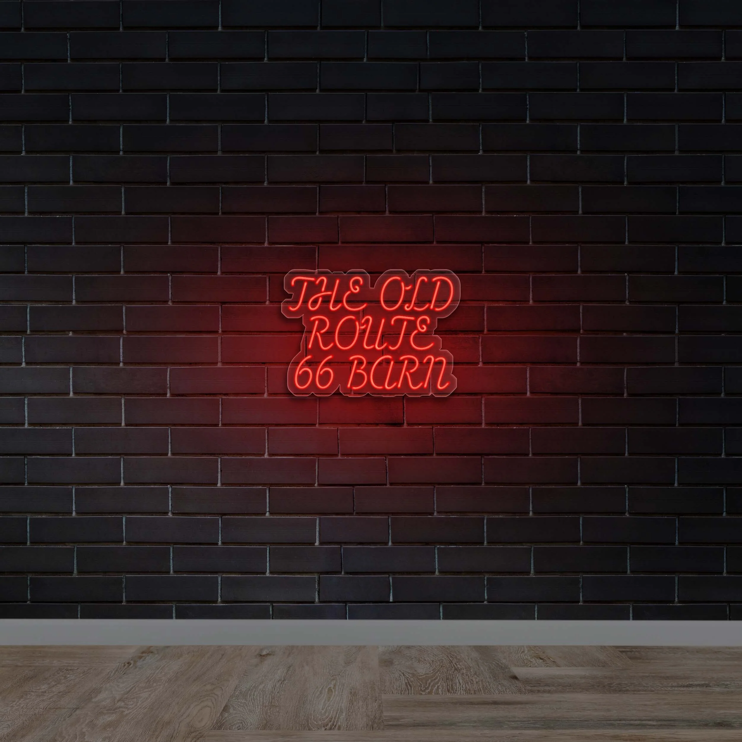 The Old Route 66 Barn - Premium Neon Artwork