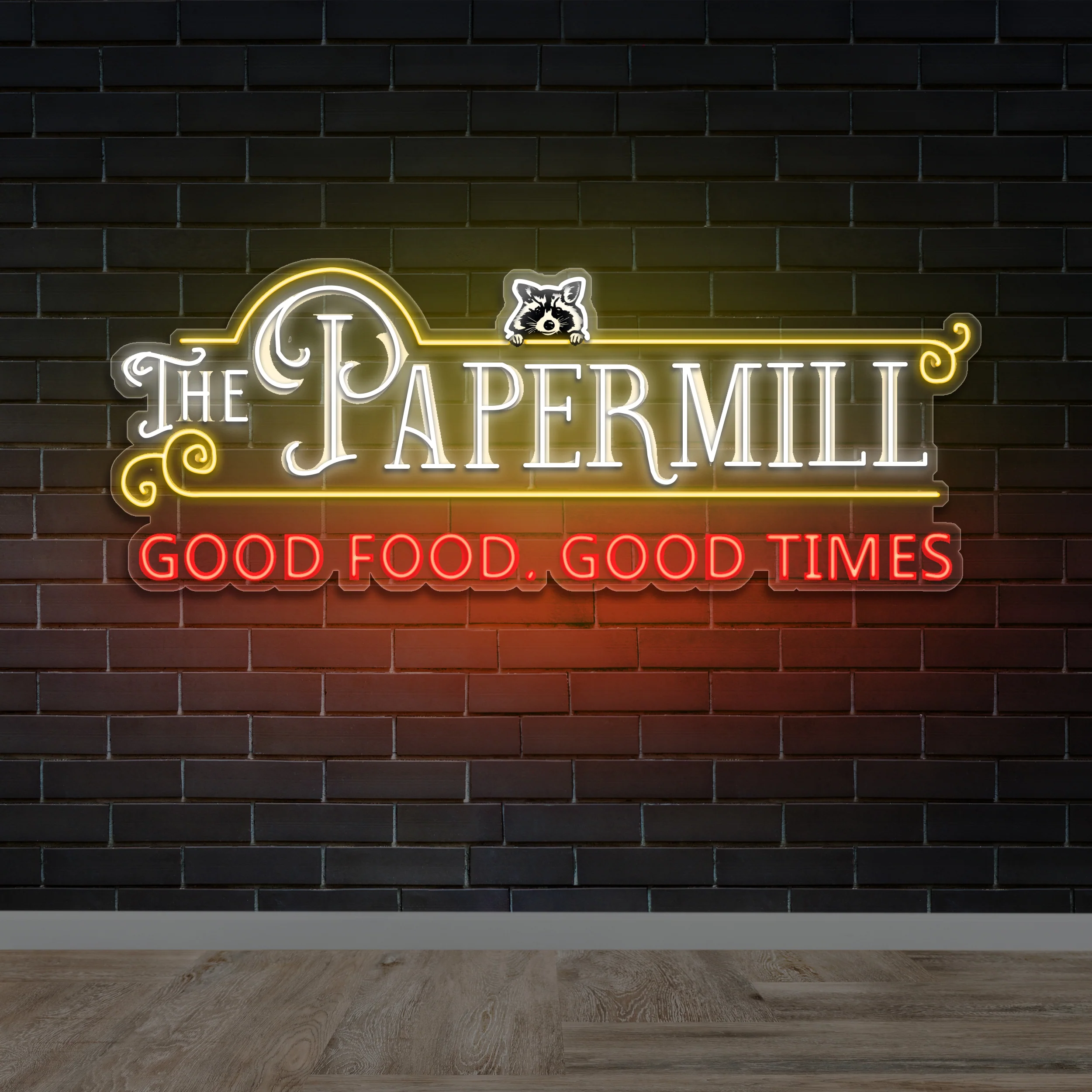 THE PAPERMILL - Premium Neon Artwork