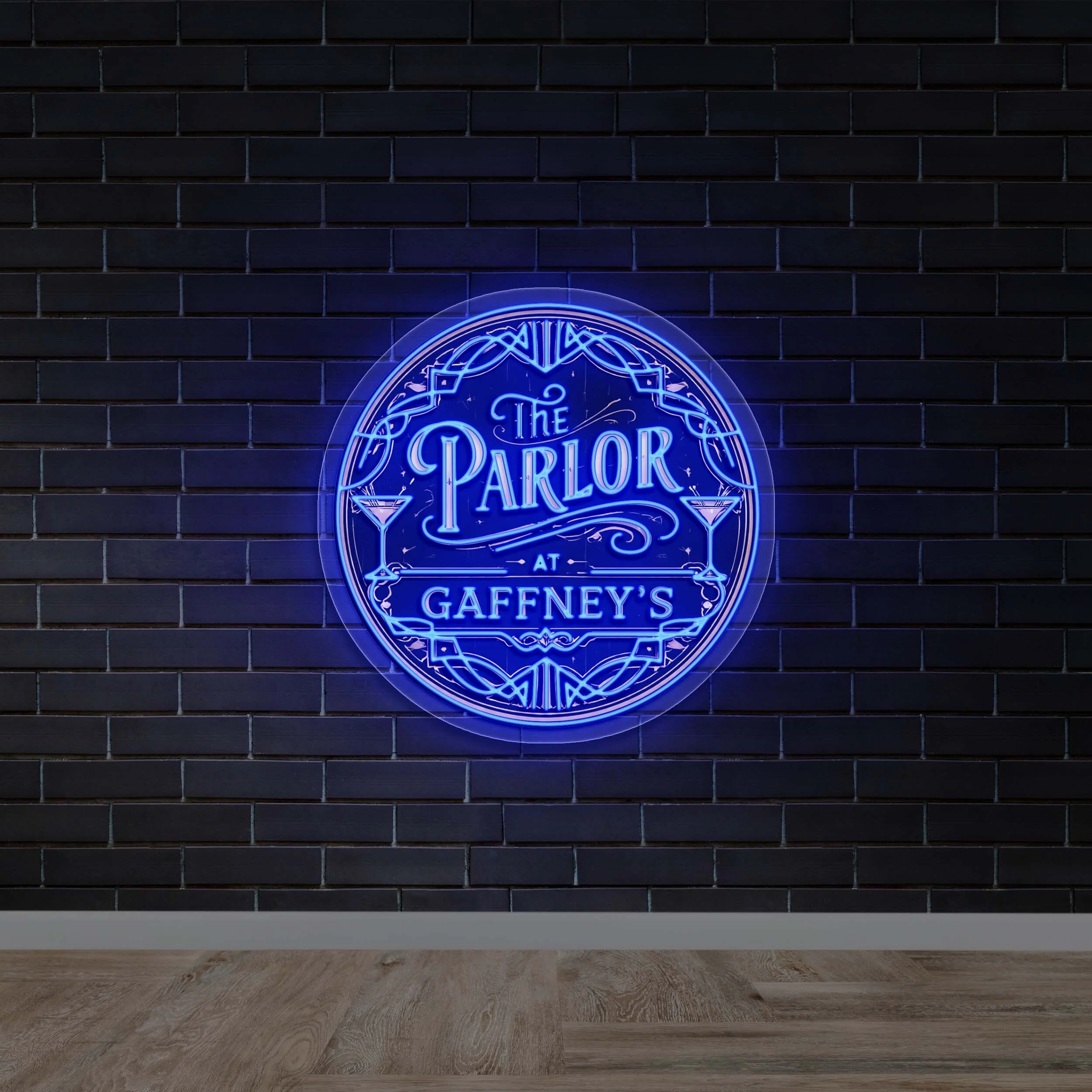 THE PARLOR AT GAFFNEY'S - Premium Neon Artwork