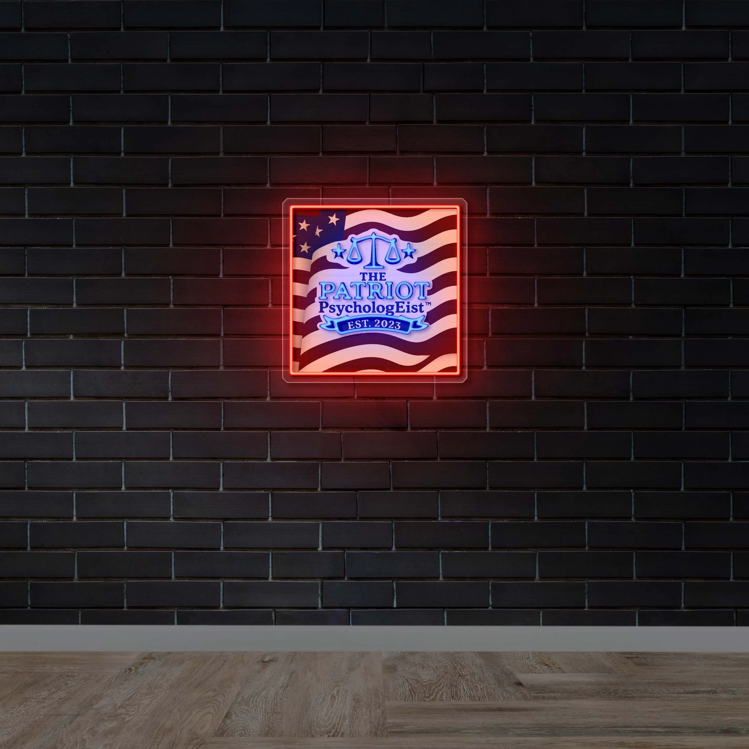 THE PATRIOT - Premium Neon Artwork