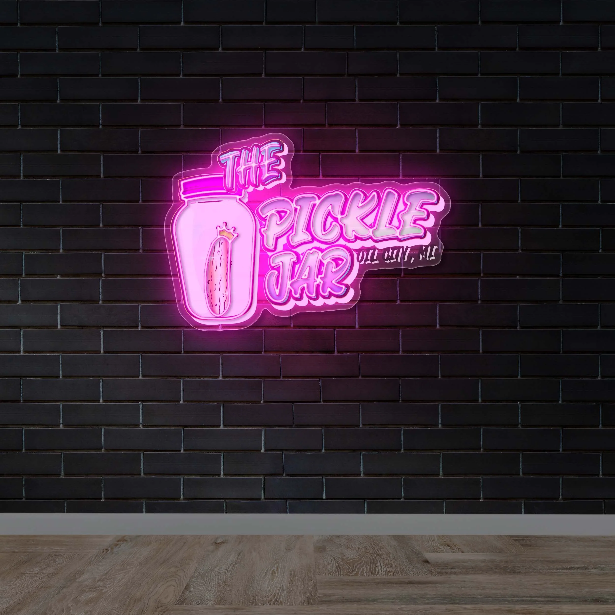 The Pickle Jar - Premium Neon Artwork - Image 2