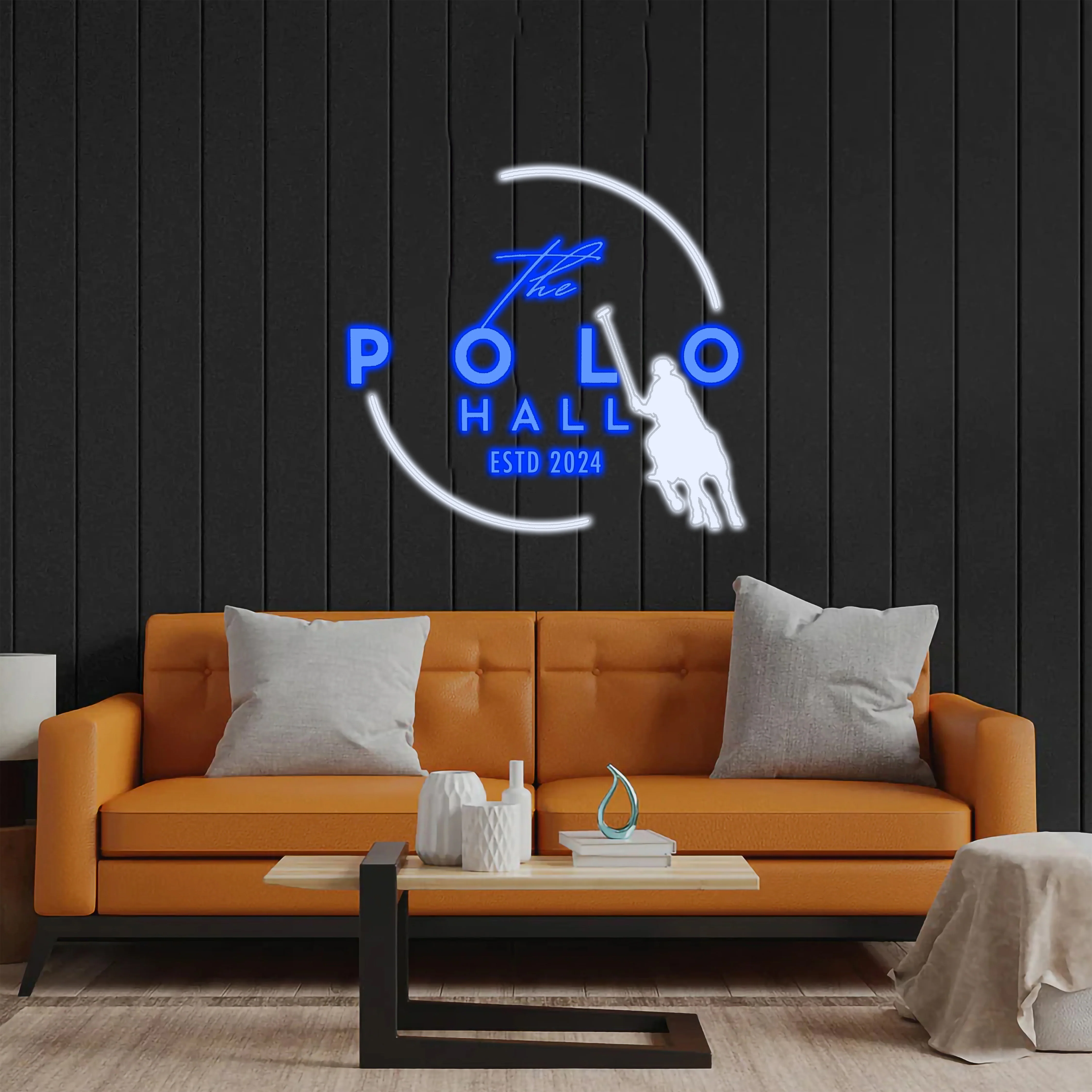 The Polo Hall - Premium Neon Artwork