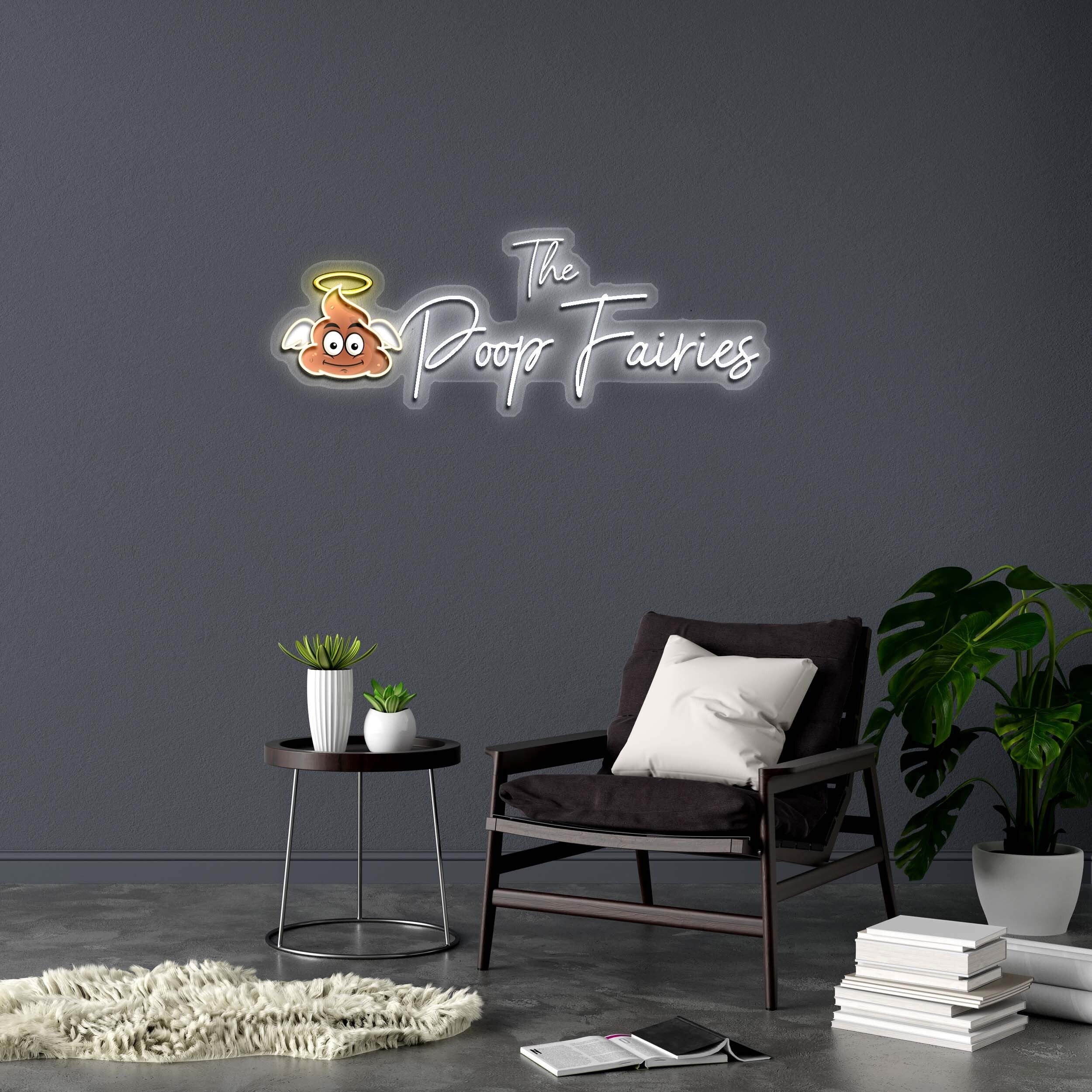 The Poop Fairies ll - Premium Neon Artwork