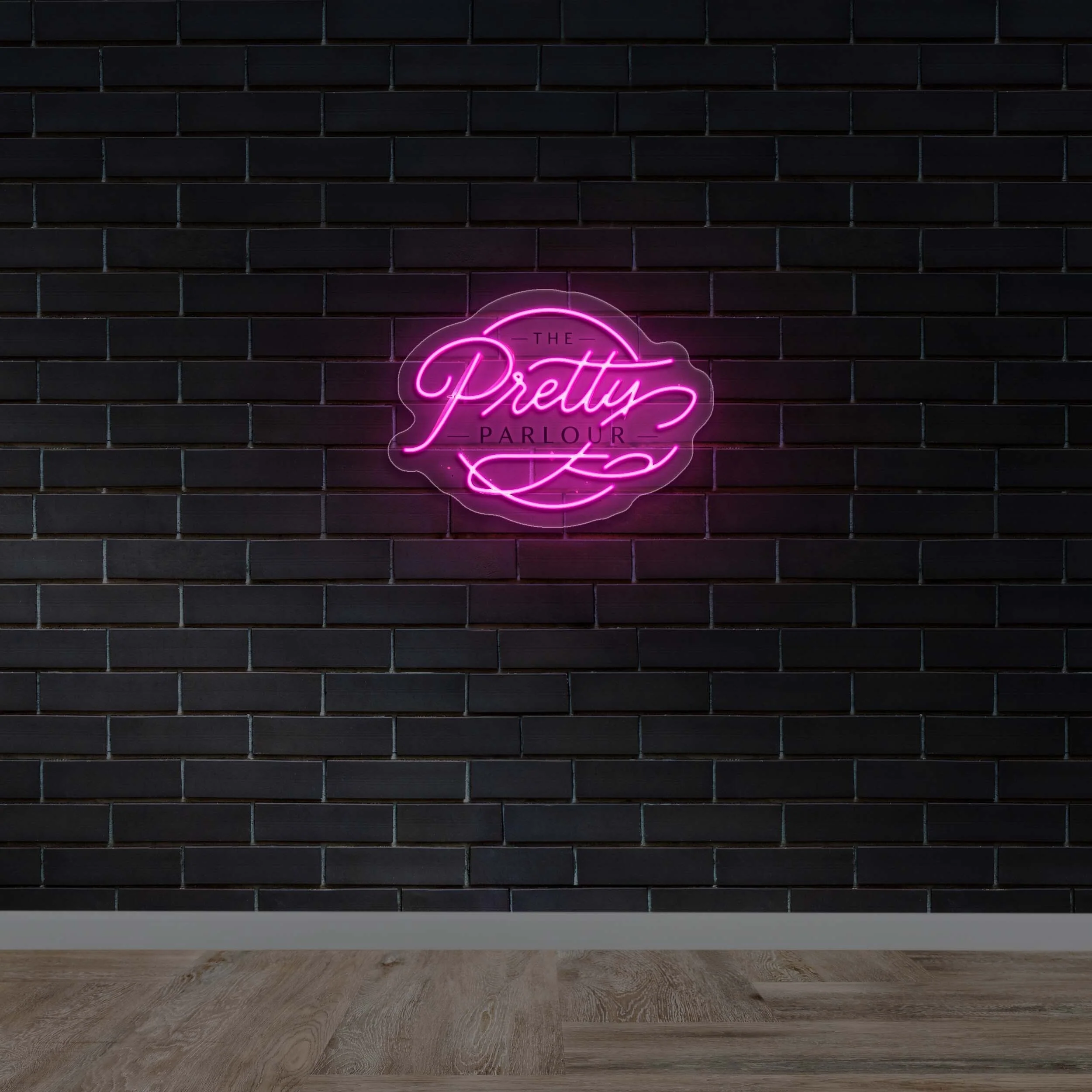 The Pretty Parlour - Premium Neon Artwork