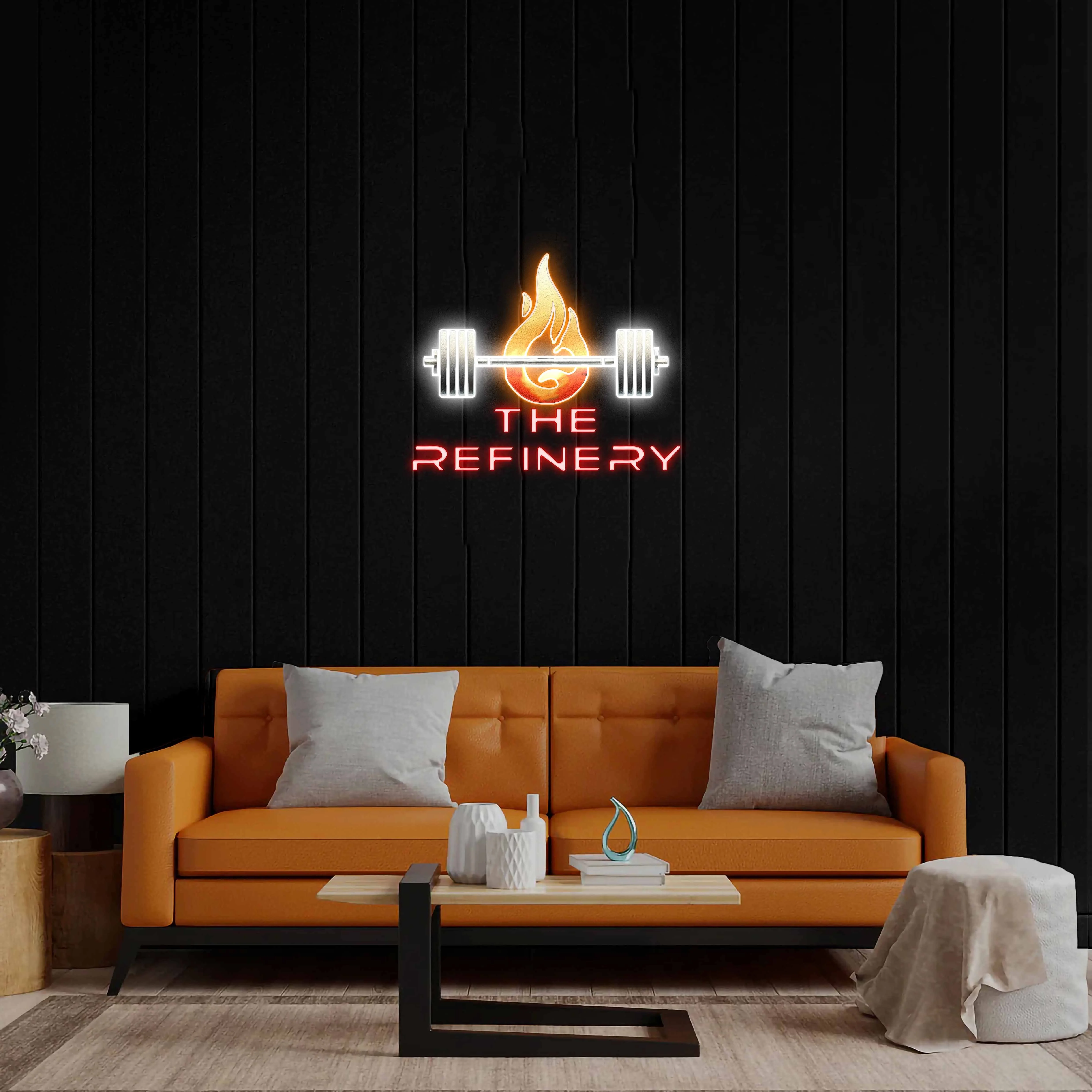 The Refinery - Premium Neon Artwork