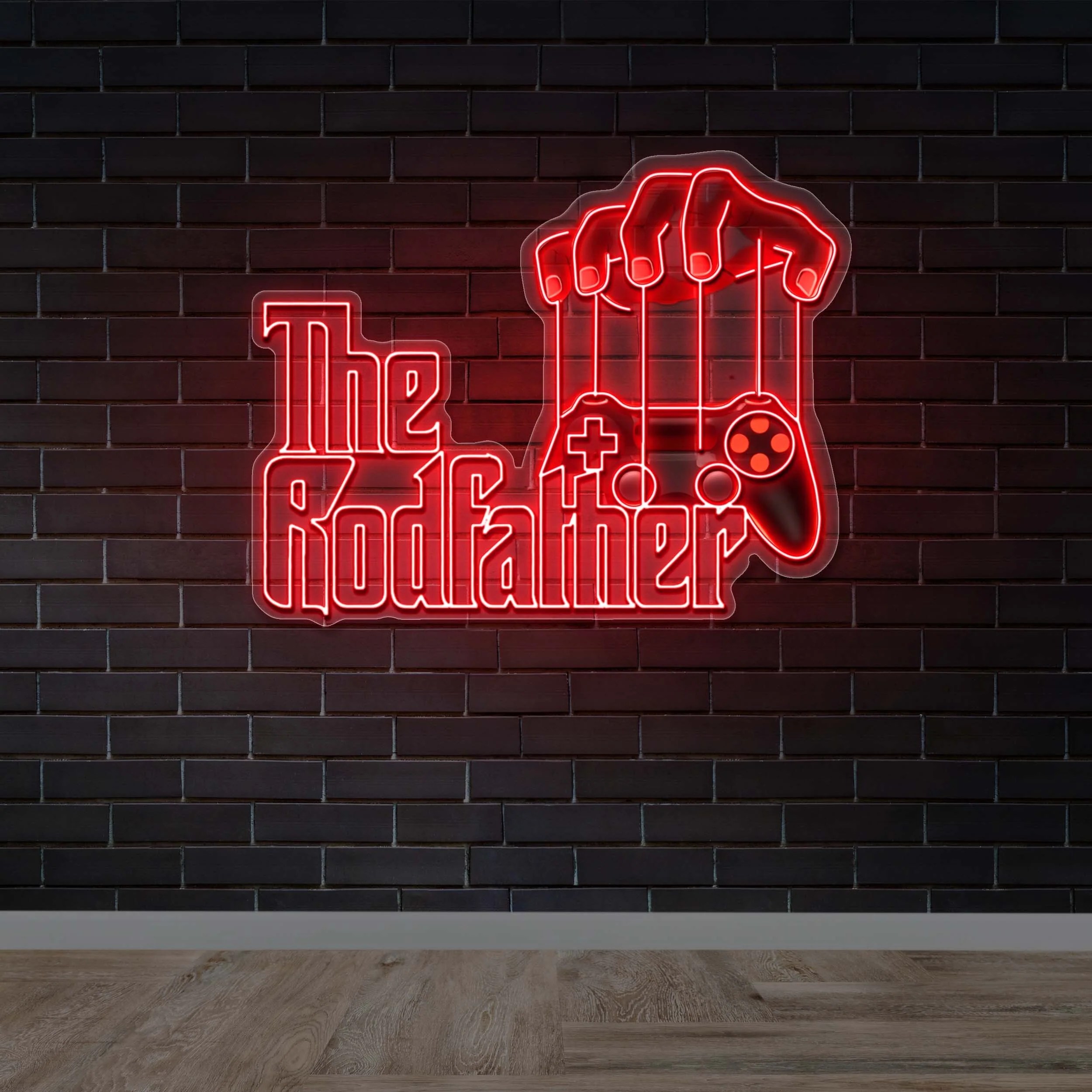 THE RODFATHER (2nd version) - Premium Neon Artwork