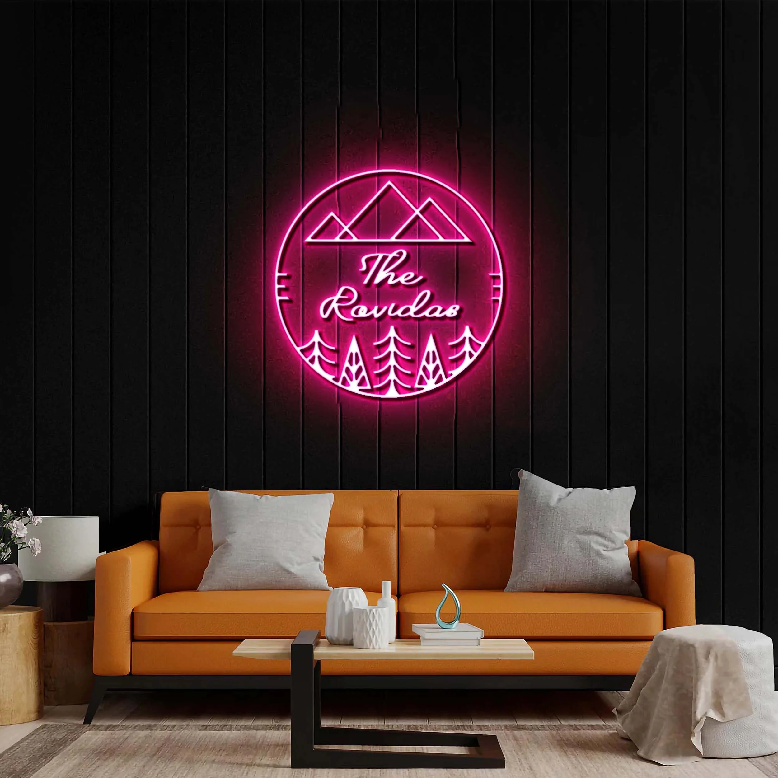 The Rovidas - Premium Neon Artwork