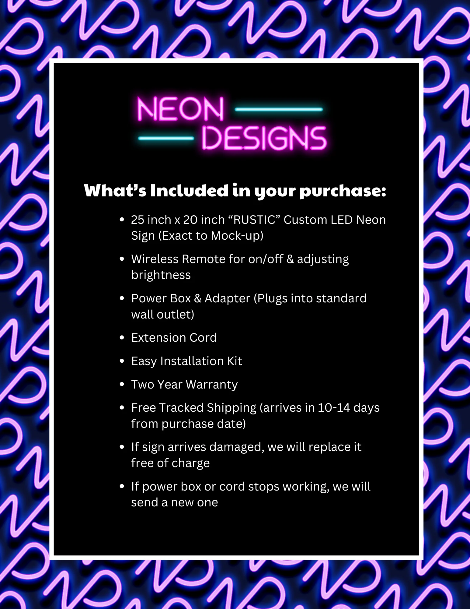 THE RUSTIC ORANGE BOUTIQUE - Premium Neon Artwork - Image 2