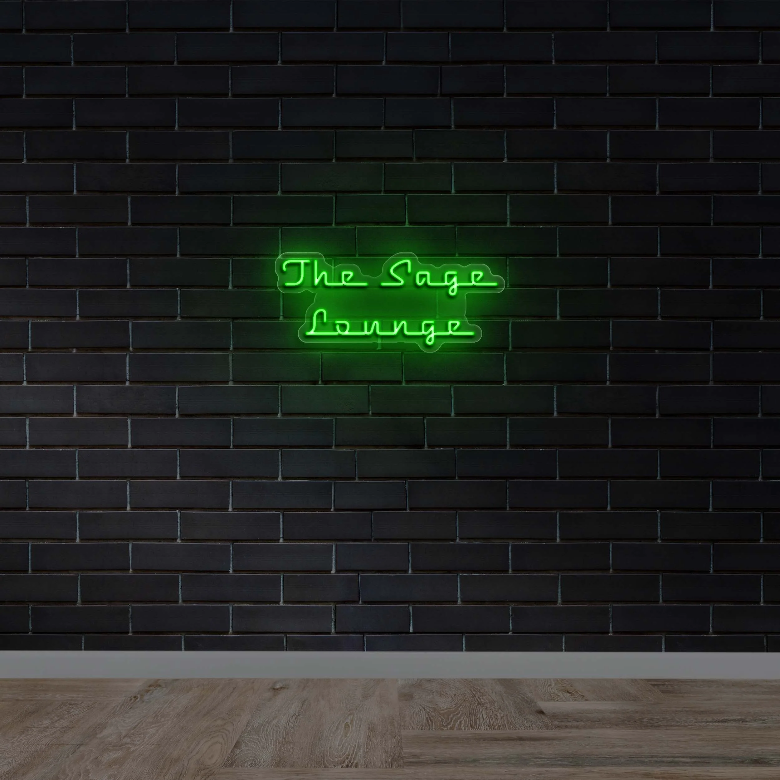 THE SAGE LOUNGE - Premium Neon Artwork