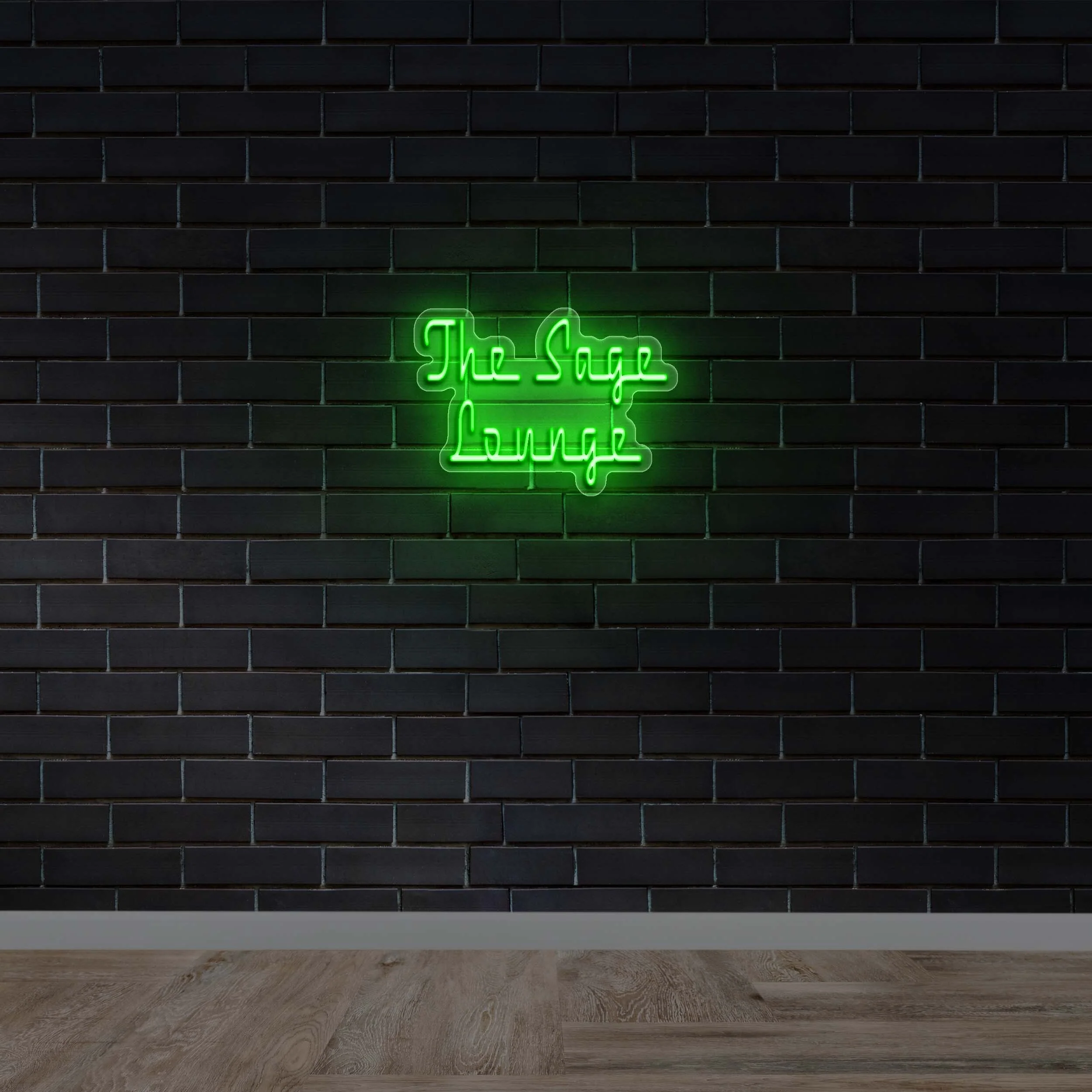 THE SAGE LOUNGE (version 2) - Premium Neon Artwork