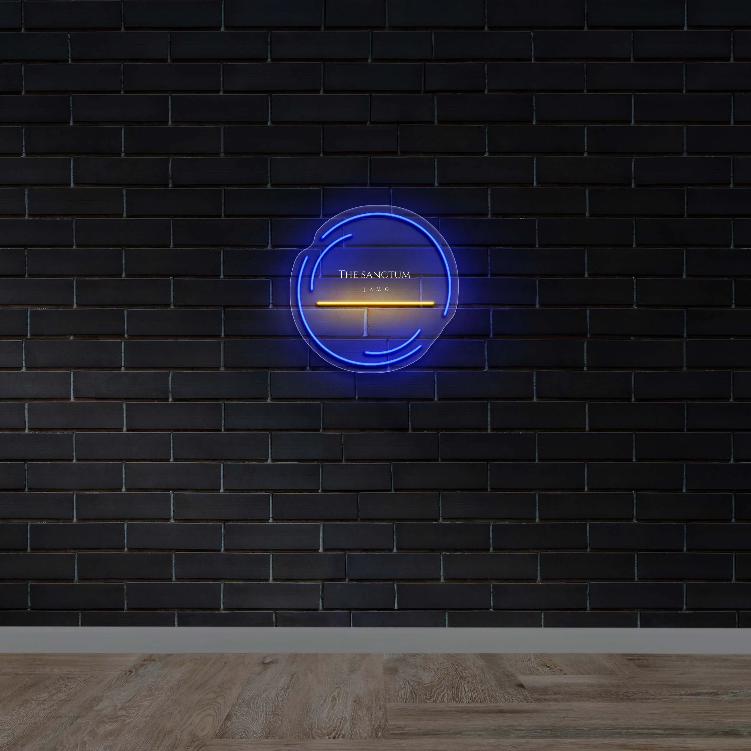 The Sanctum Jamo - Premium Neon Artwork