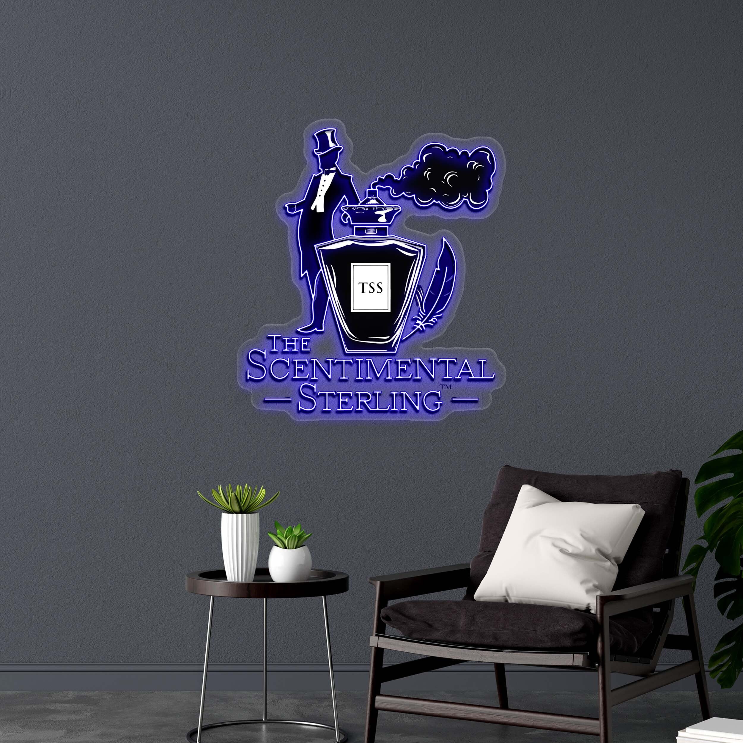 THE SCENTIMENTAL STERLING - Premium Neon Artwork - Image 2