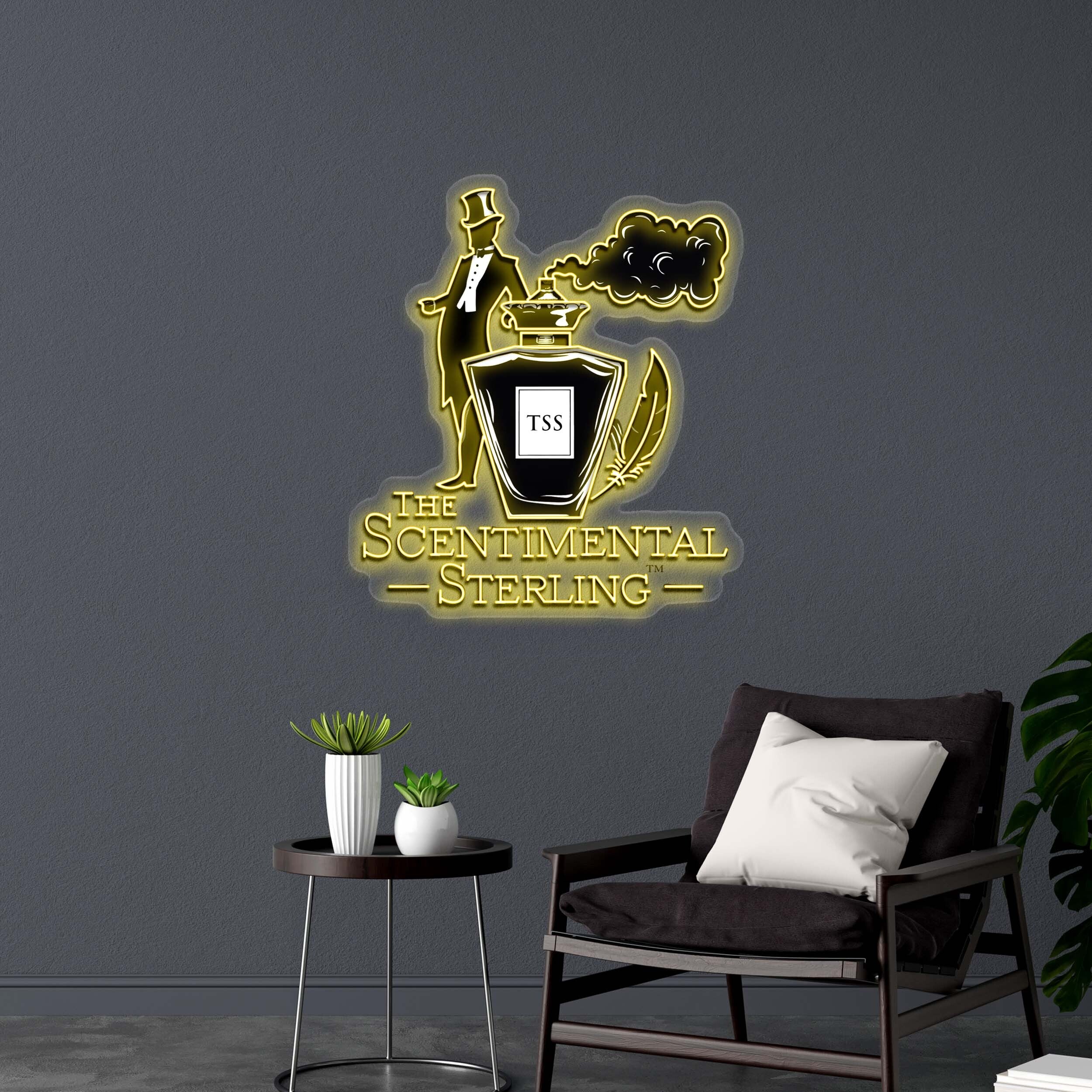 THE SCENTIMENTAL STERLING - Premium Neon Artwork - Image 3