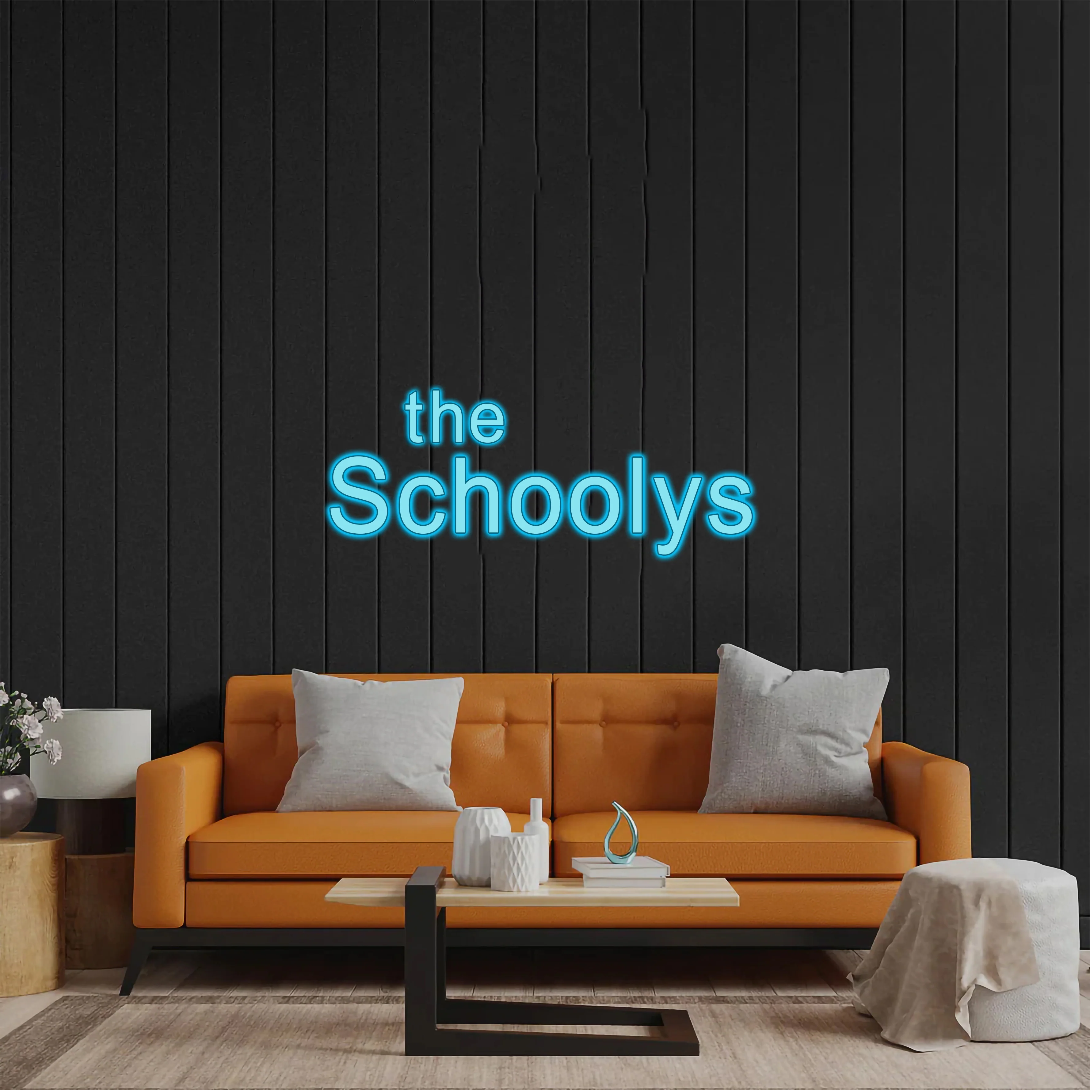 the Schoolys - Premium Neon Artwork