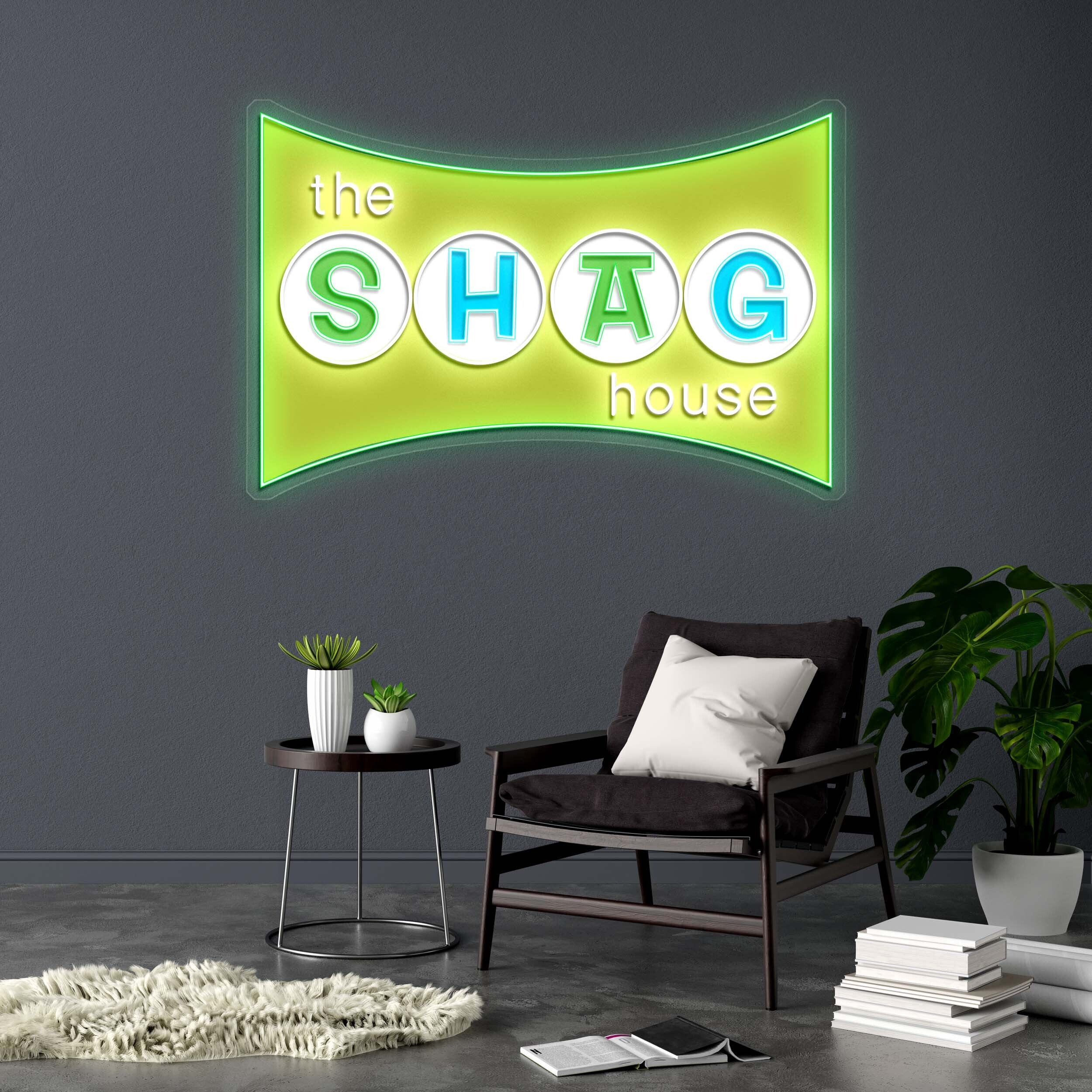 The SHAG house - Premium Neon Artwork