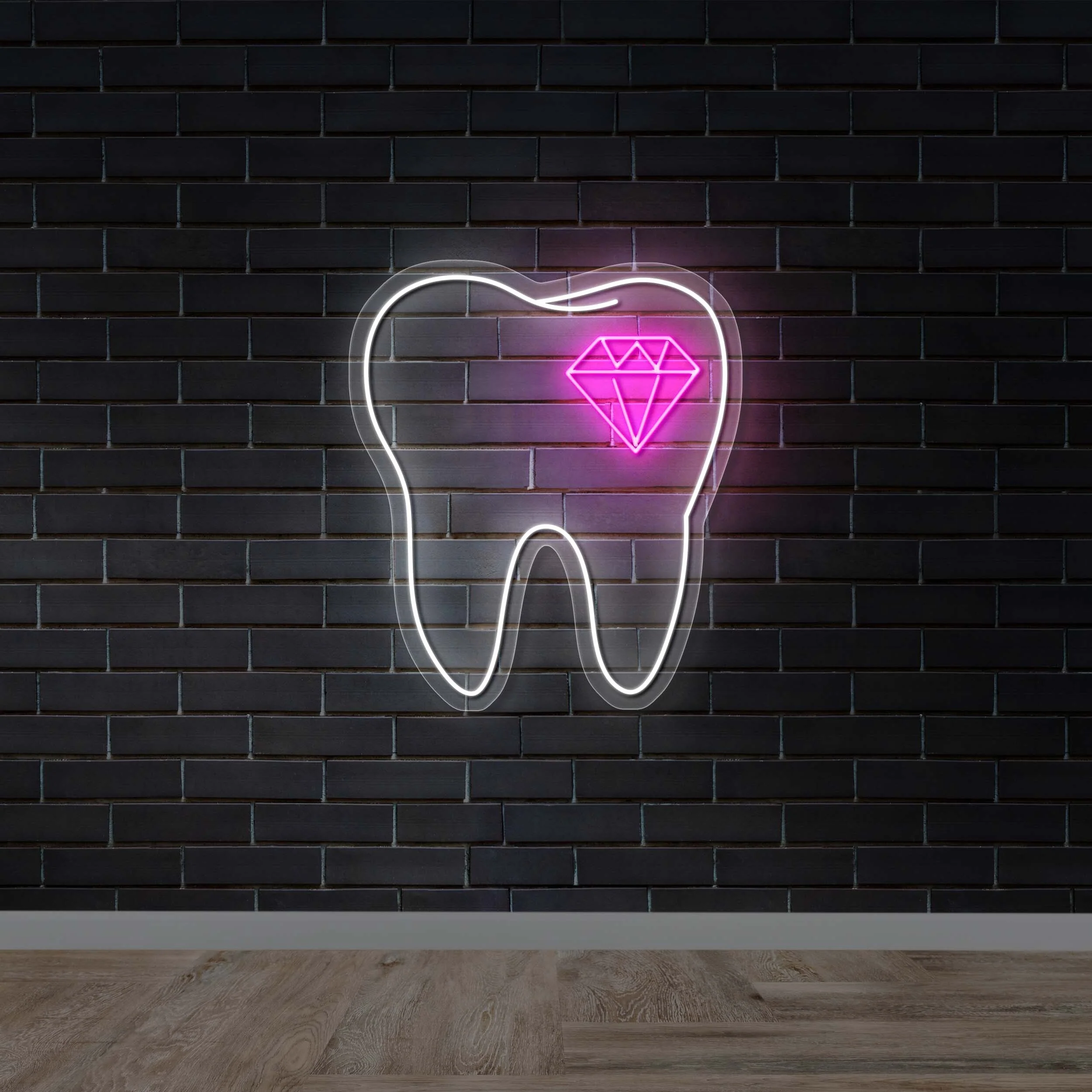 The Shine Suite logo - Premium Neon Artwork