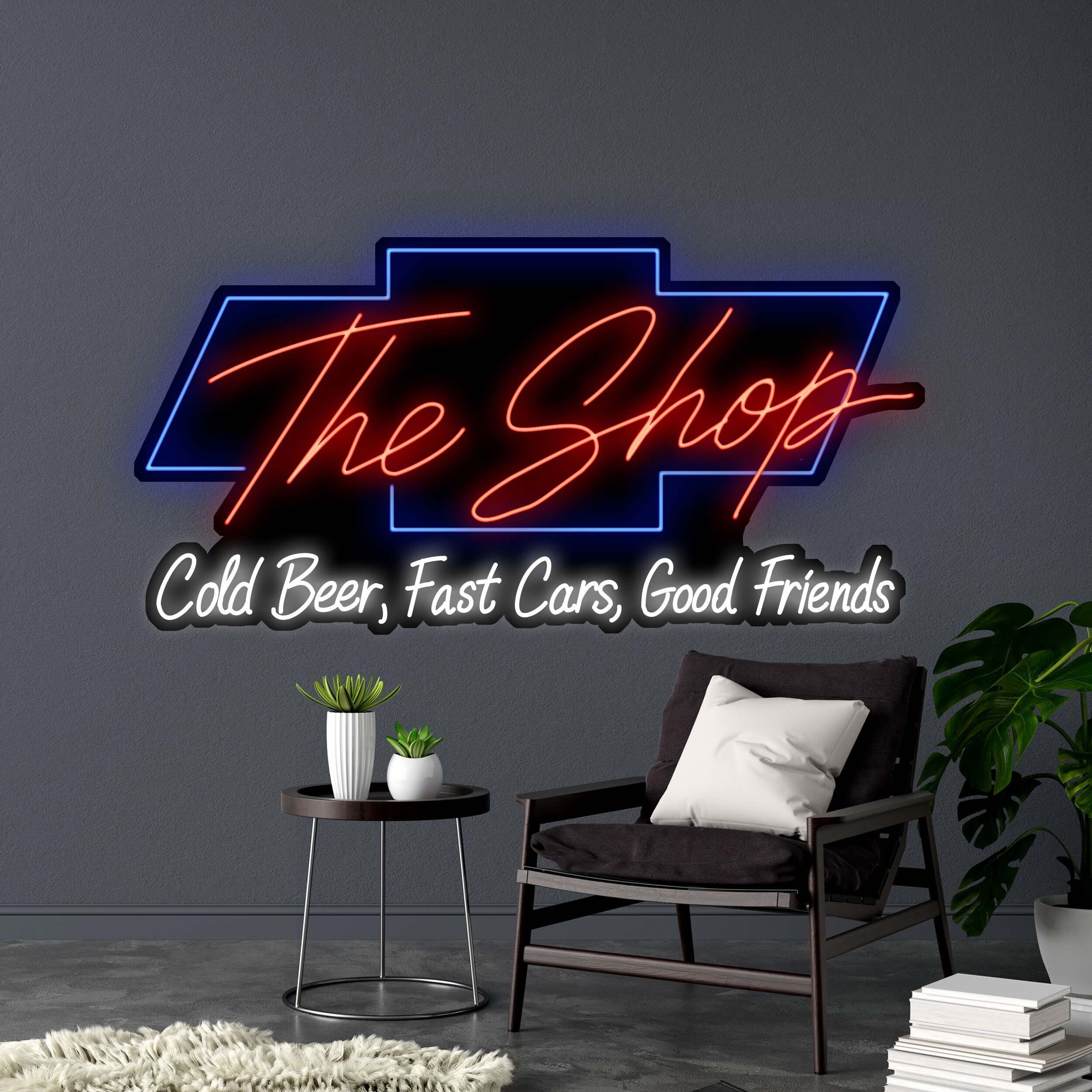 The Shop - Premium Neon Artwork