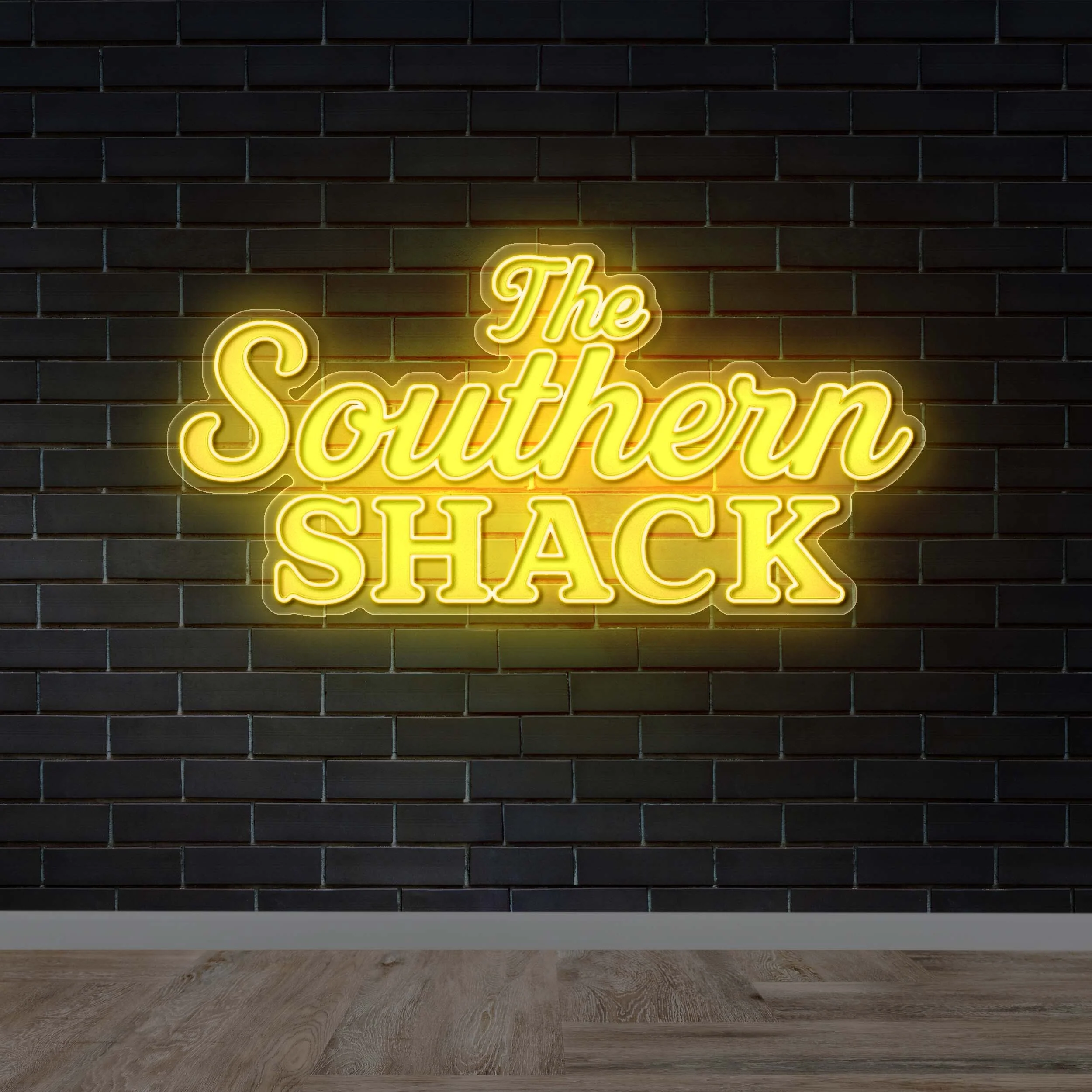 THE SOUTHERN SHACK | Text version - Premium Neon Artwork