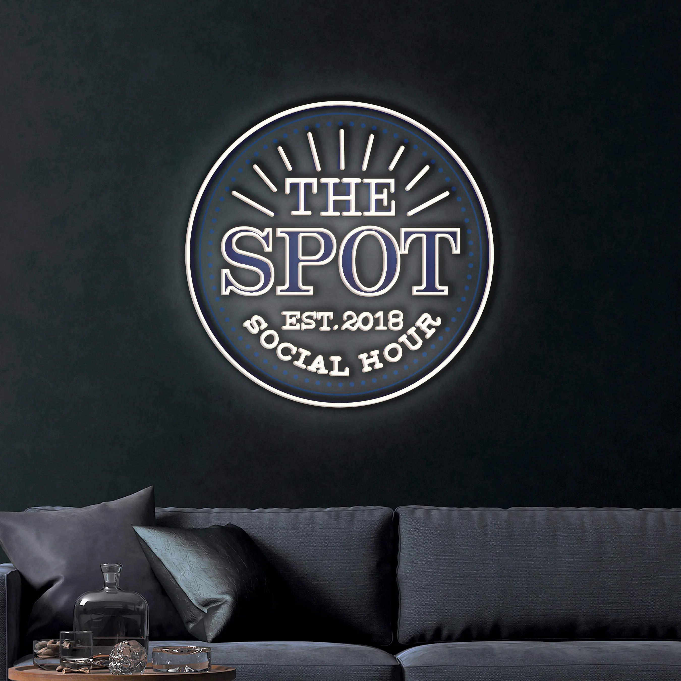 THE SPOT – Premium Neon Artwork