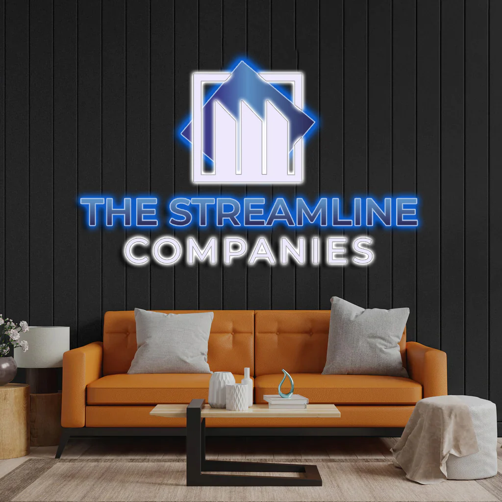 The Streamline Companies - Premium Neon Artwork