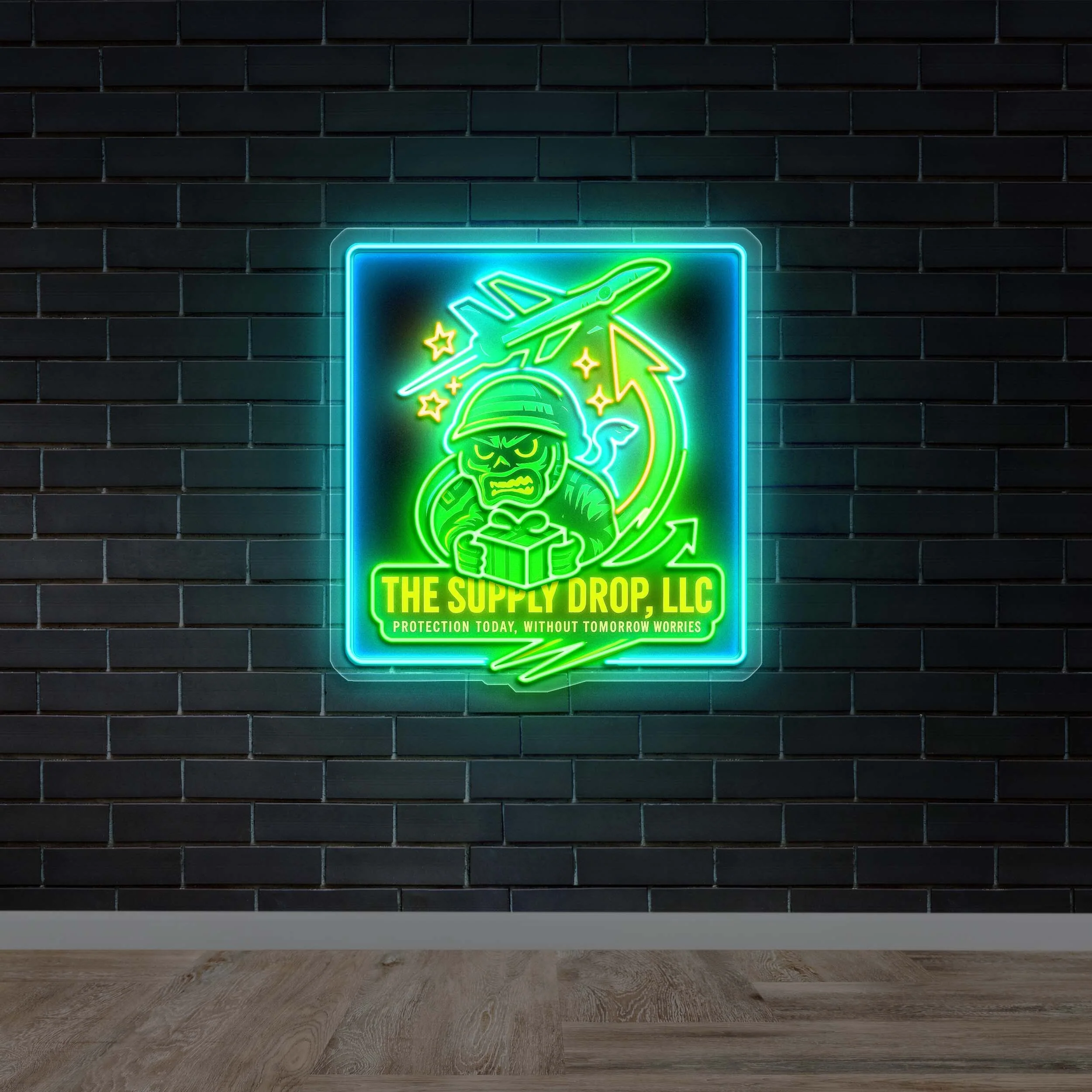 The Supply Drop LLC - Premium Neon Artwork