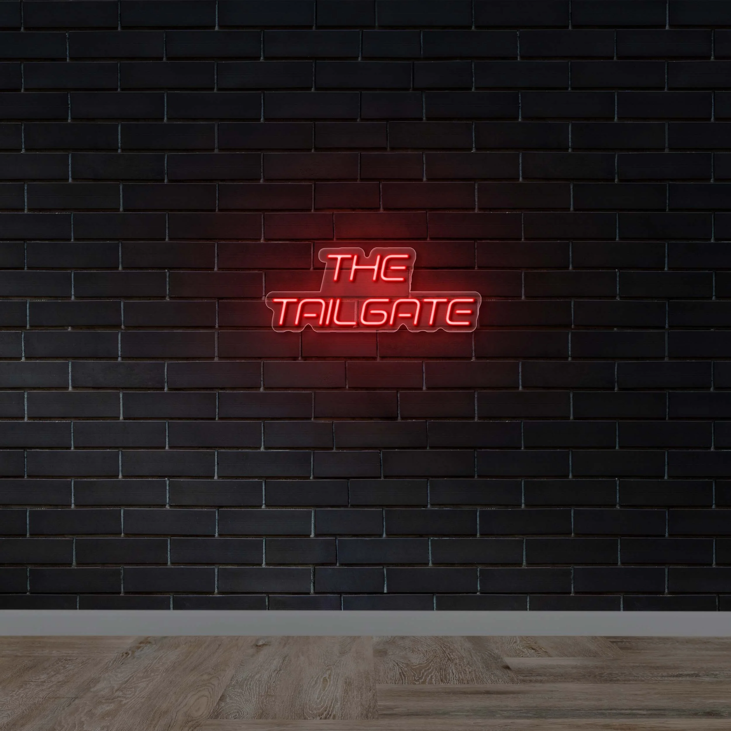 THE TAILGATE - Premium Neon Artwork