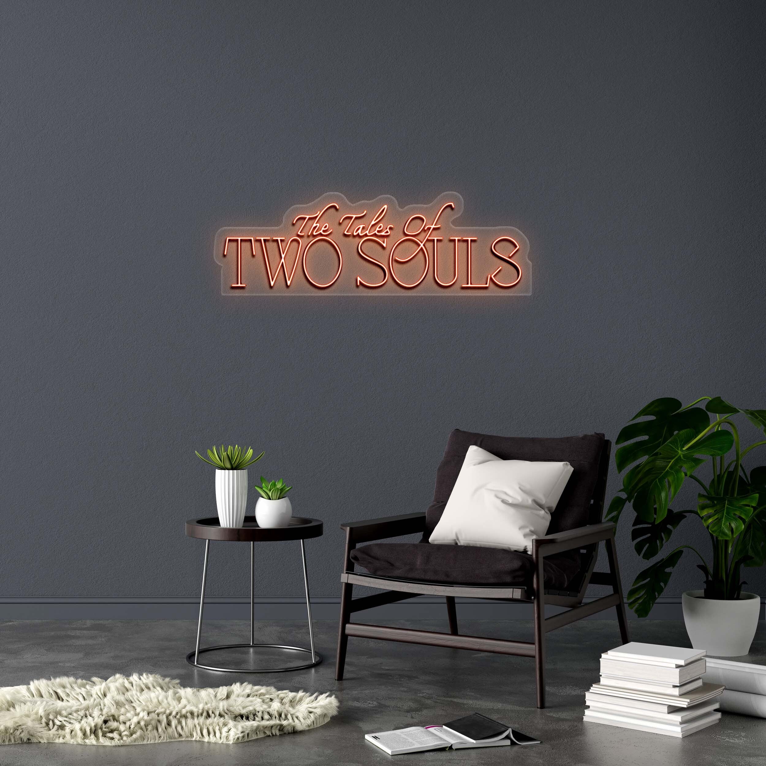 The Tales of TWO SOULS - Premium Neon Artwork