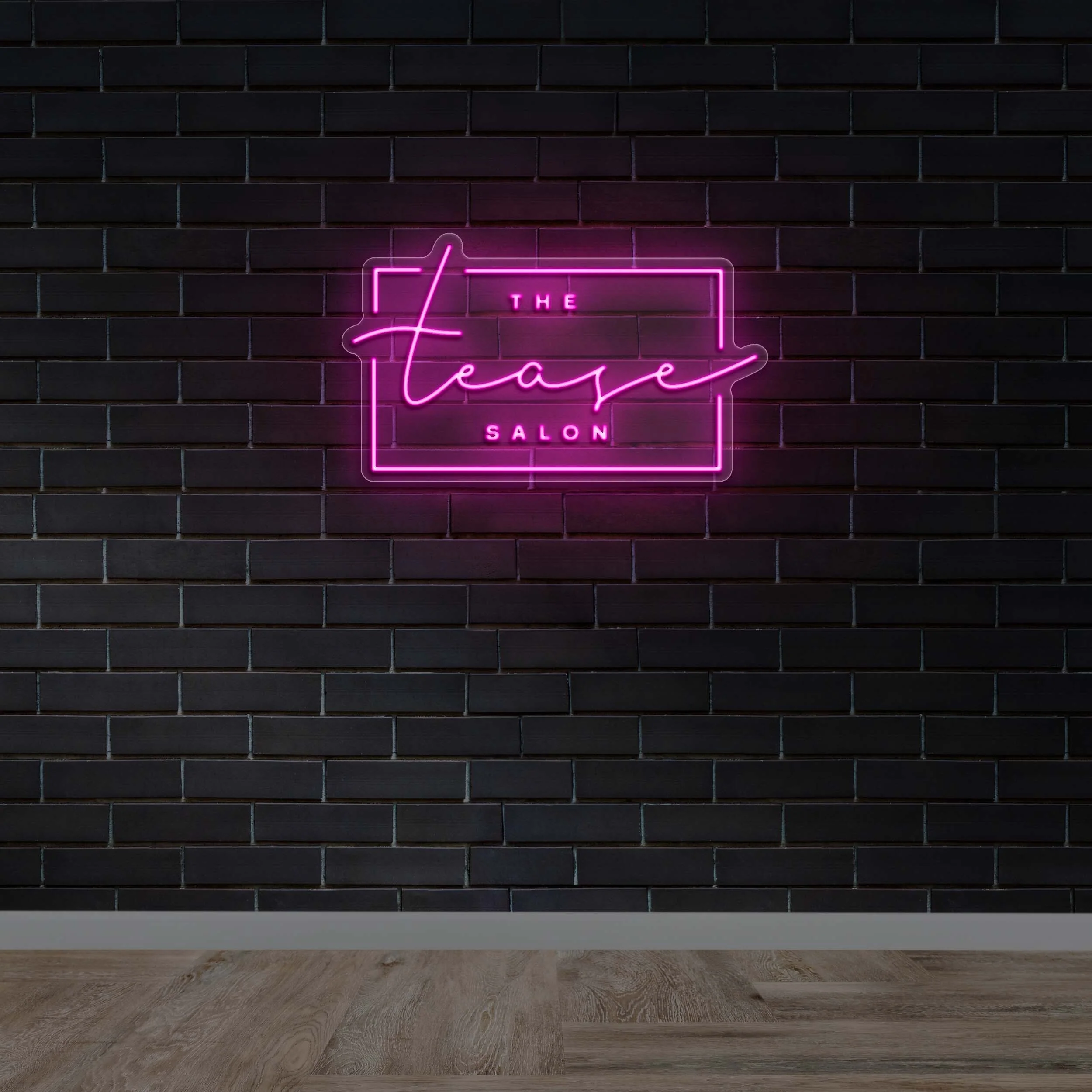 The Tease Salon - Premium Neon Artwork