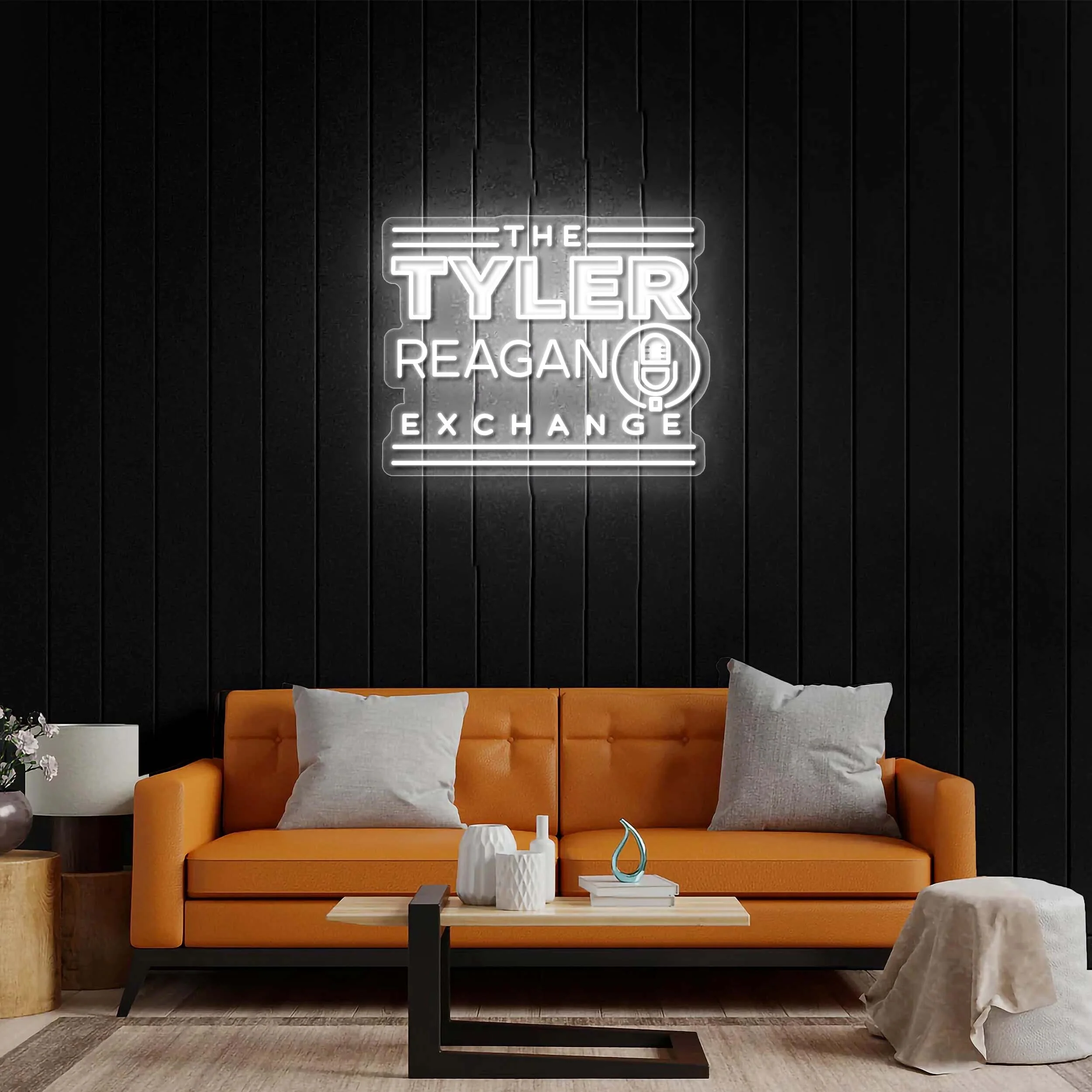 The Tyler Reagan - Premium Neon Artwork