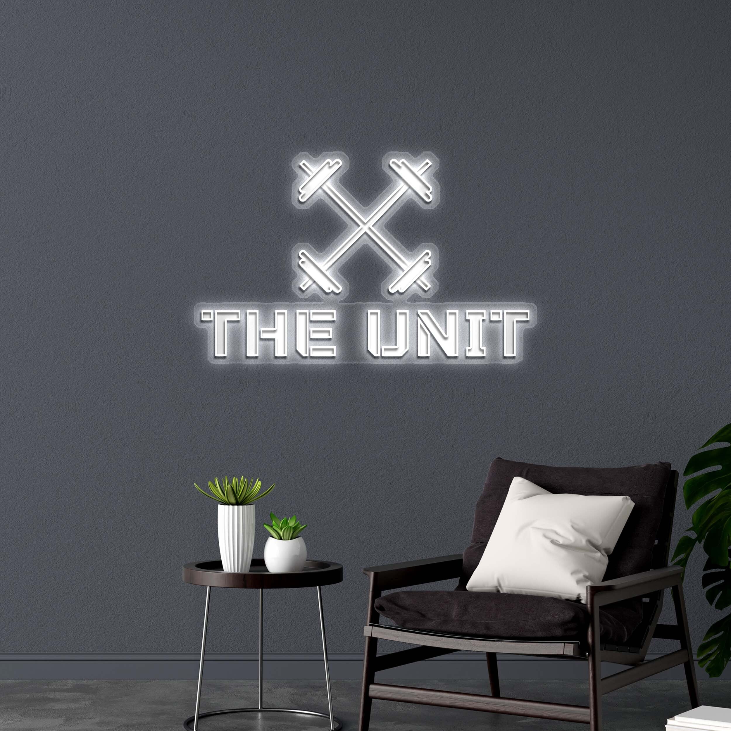 THE UNIT - Premium Neon Artwork