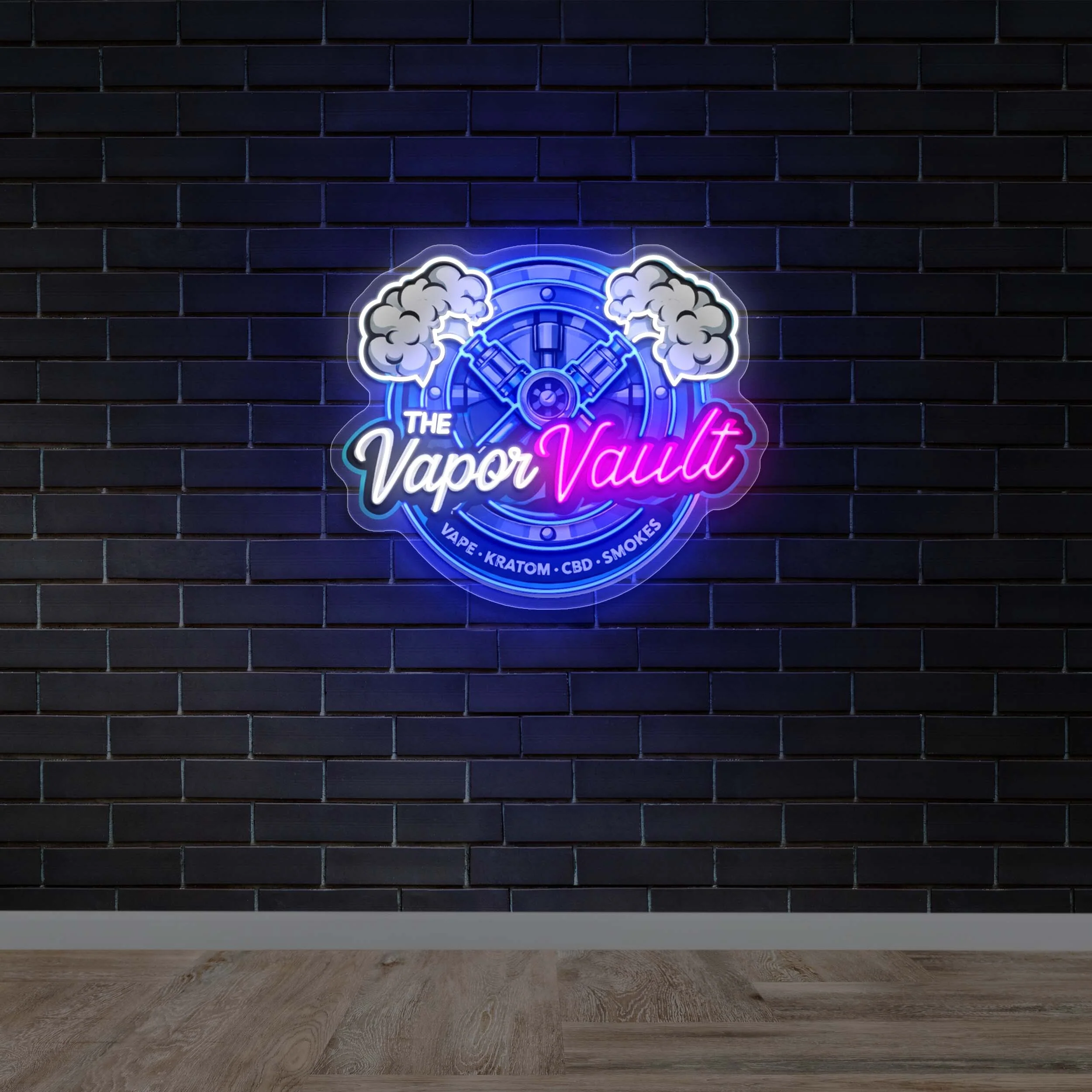 The Vapor Vault - Premium Neon Artwork - Image 2