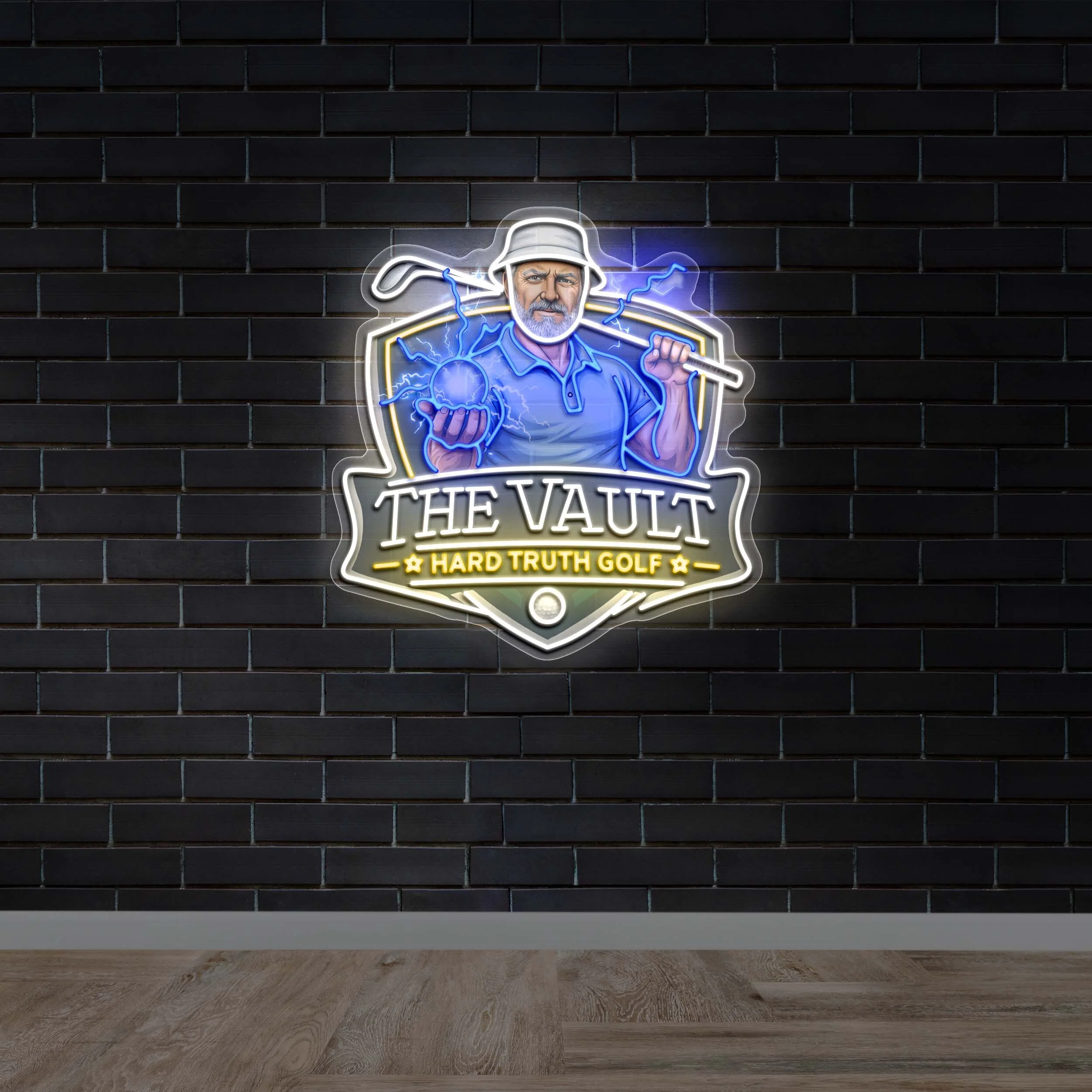 THE VAULT - Premium Neon Artwork