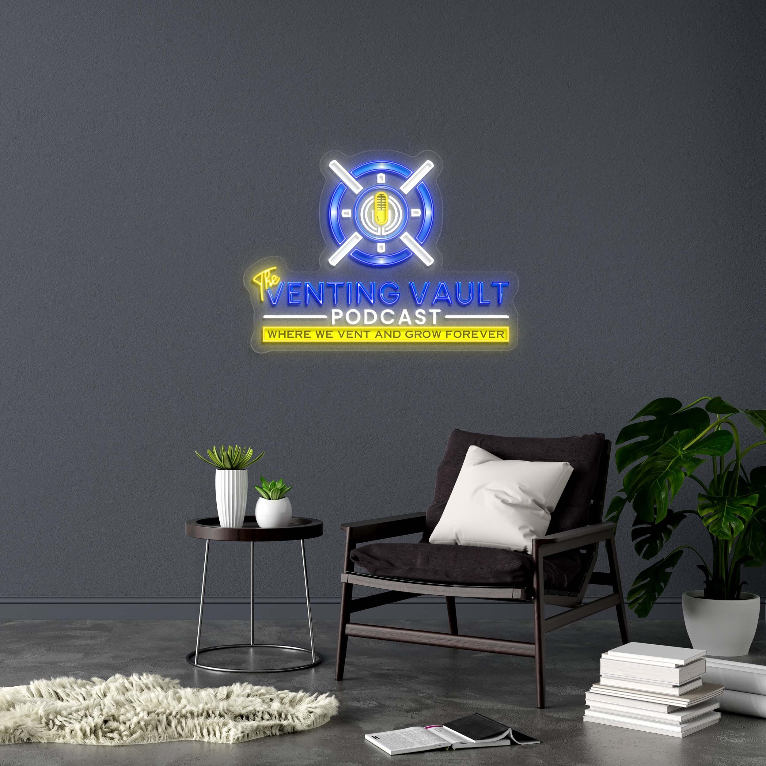 VENTING VAULT - Premium Neon Artwork