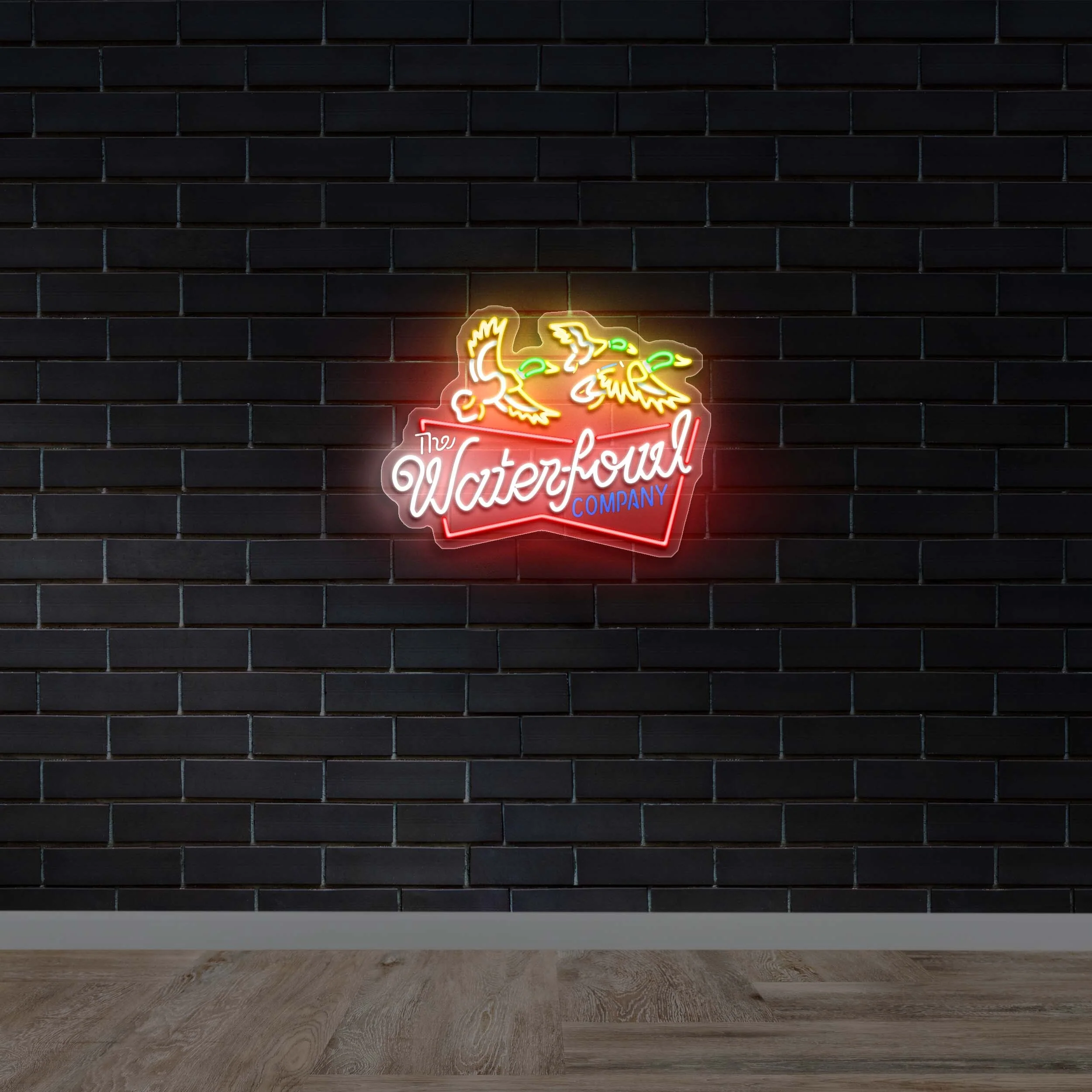 The Waterfowl Company - Premium Neon Artwork