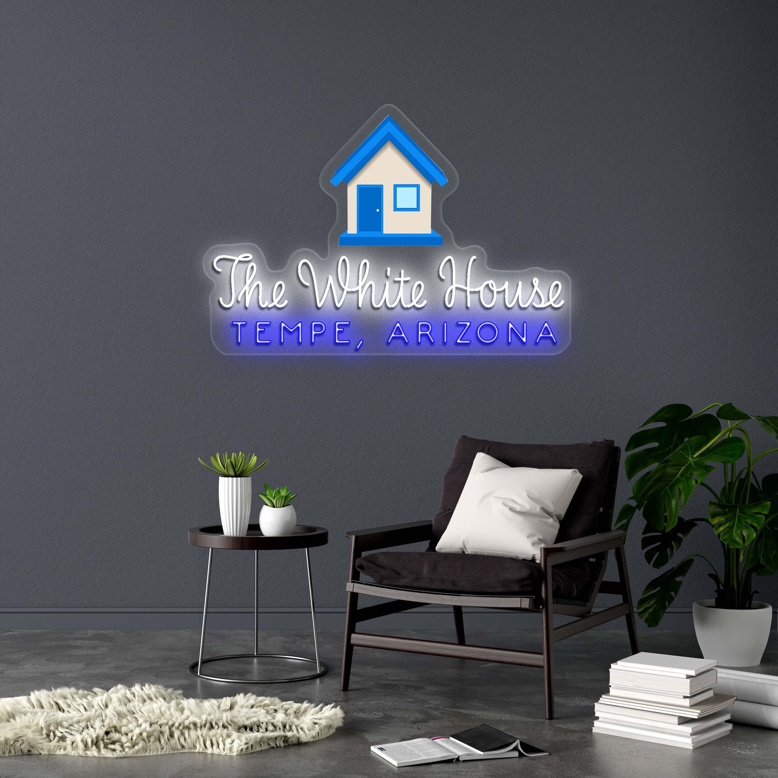 The White House (version 2) - Premium Neon Artwork
