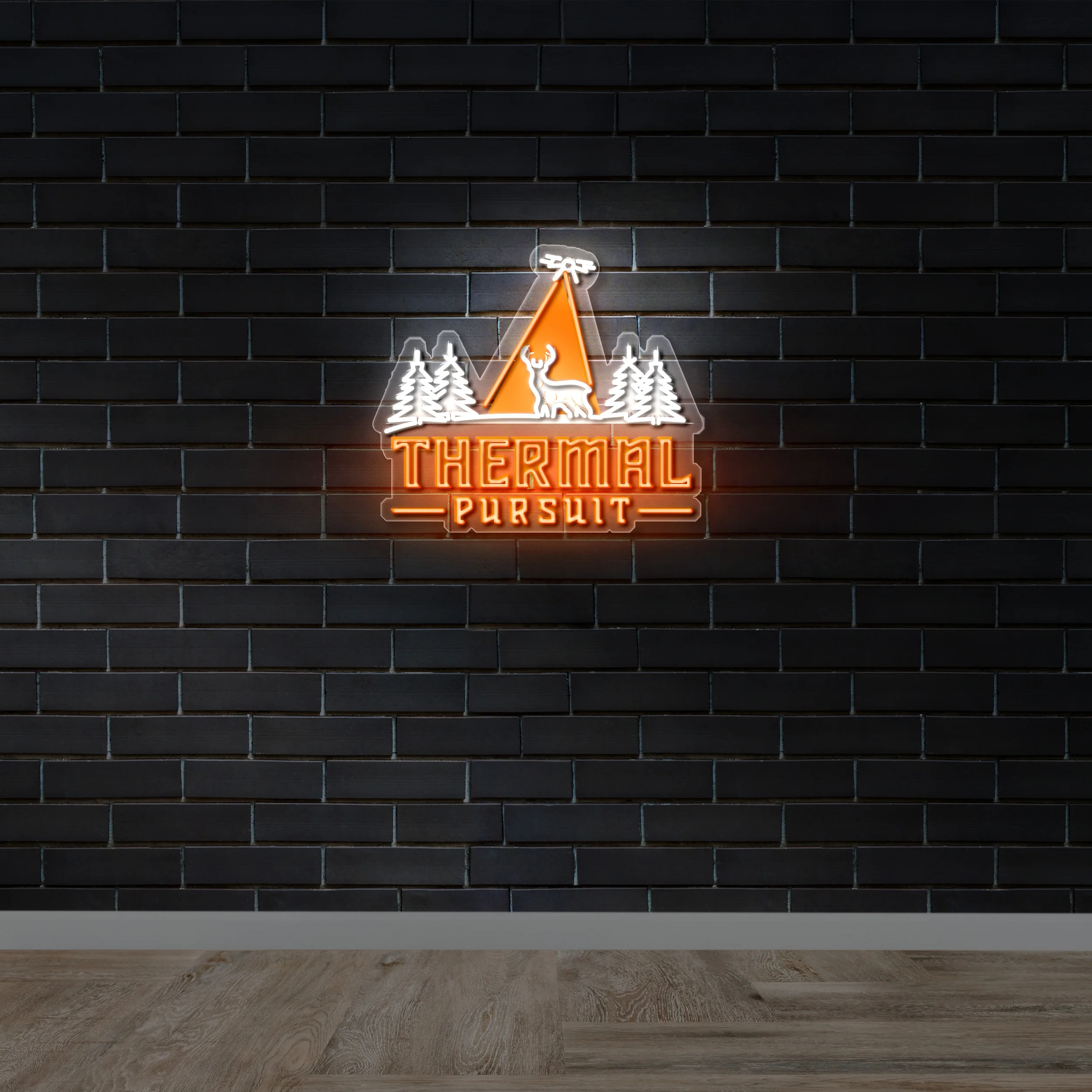Thermal Pursuit | 2nd Version - Premium Neon Artwork