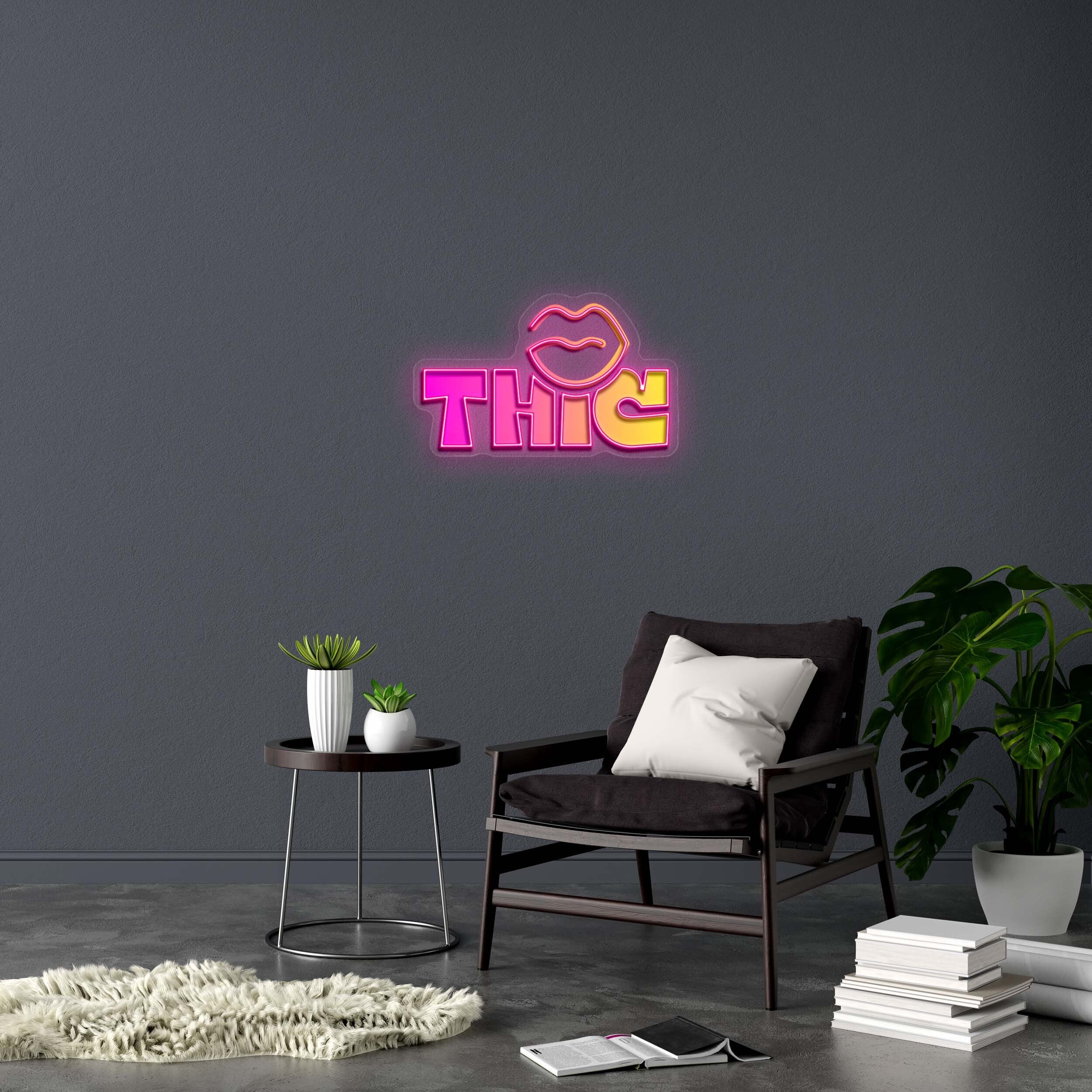 THIC - Premium Neon Artwork