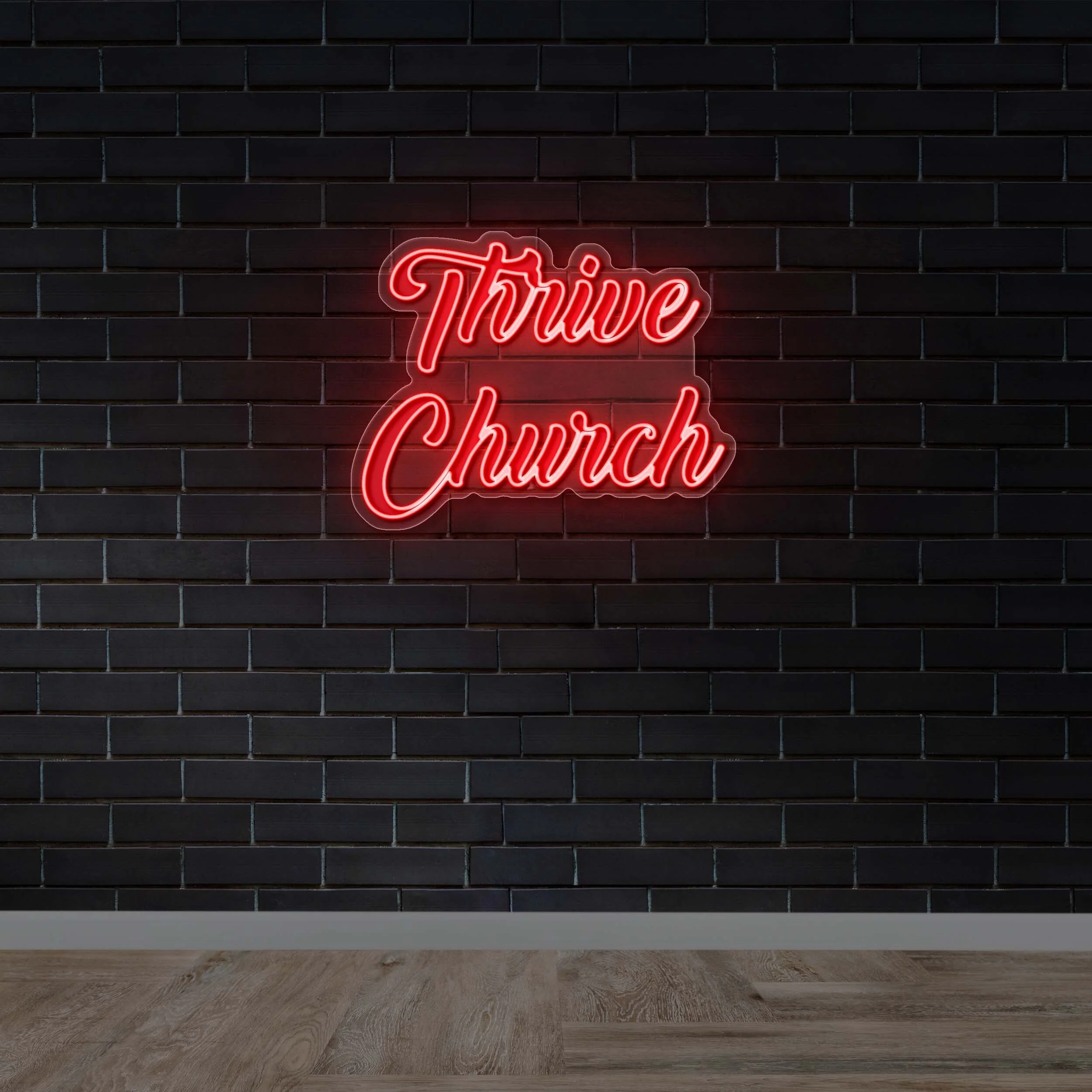 Thrive Church - Premium Neon Artwork
