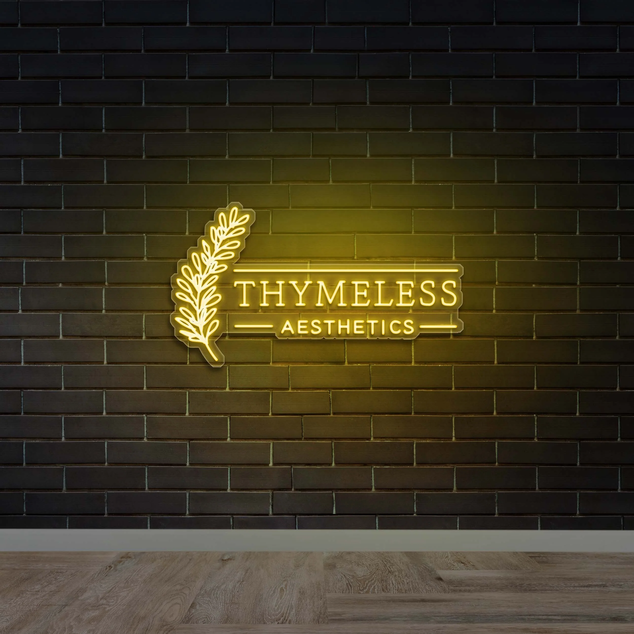 THYMELESS - Premium Neon Artwork
