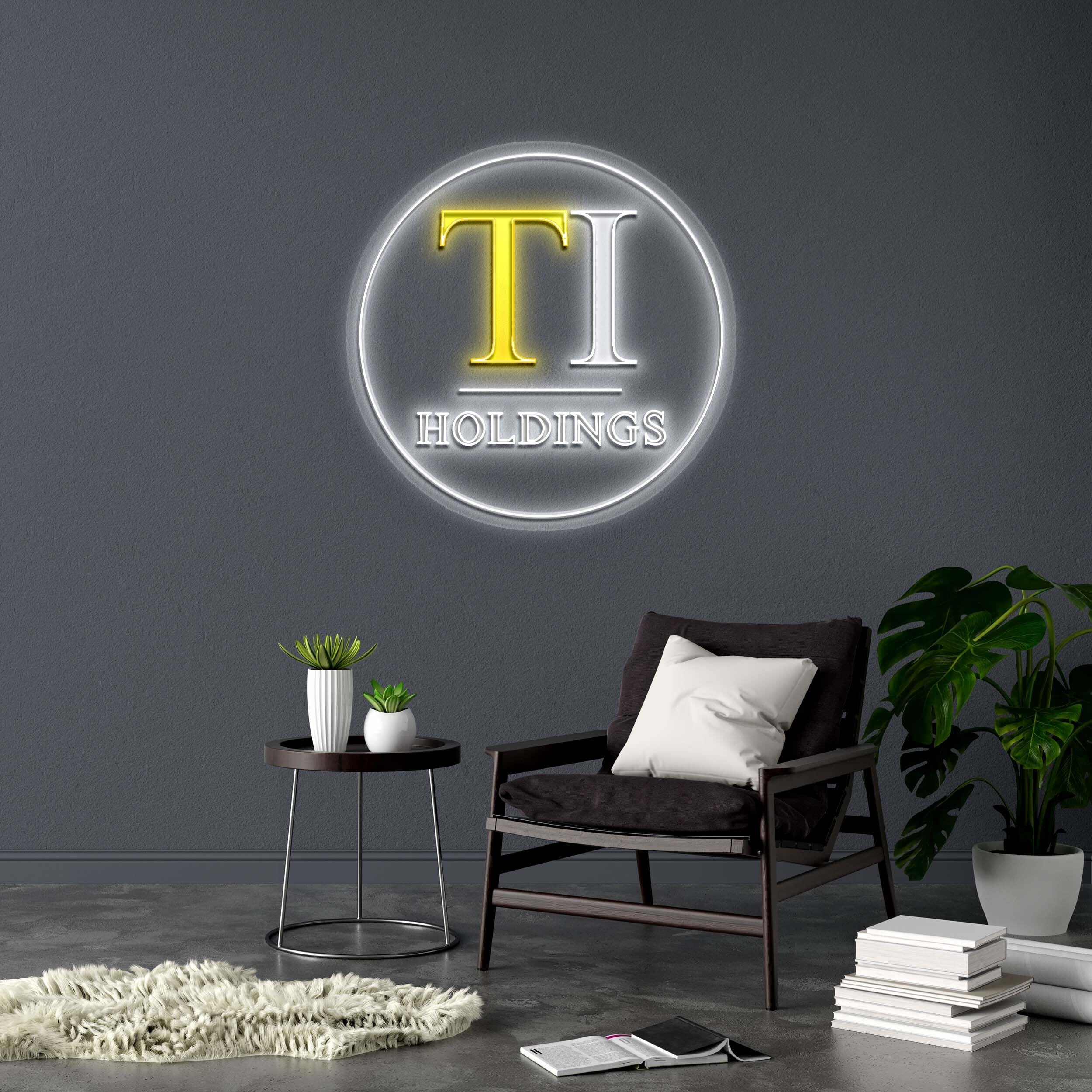 TI HOLDINGS - Premium Neon Artwork