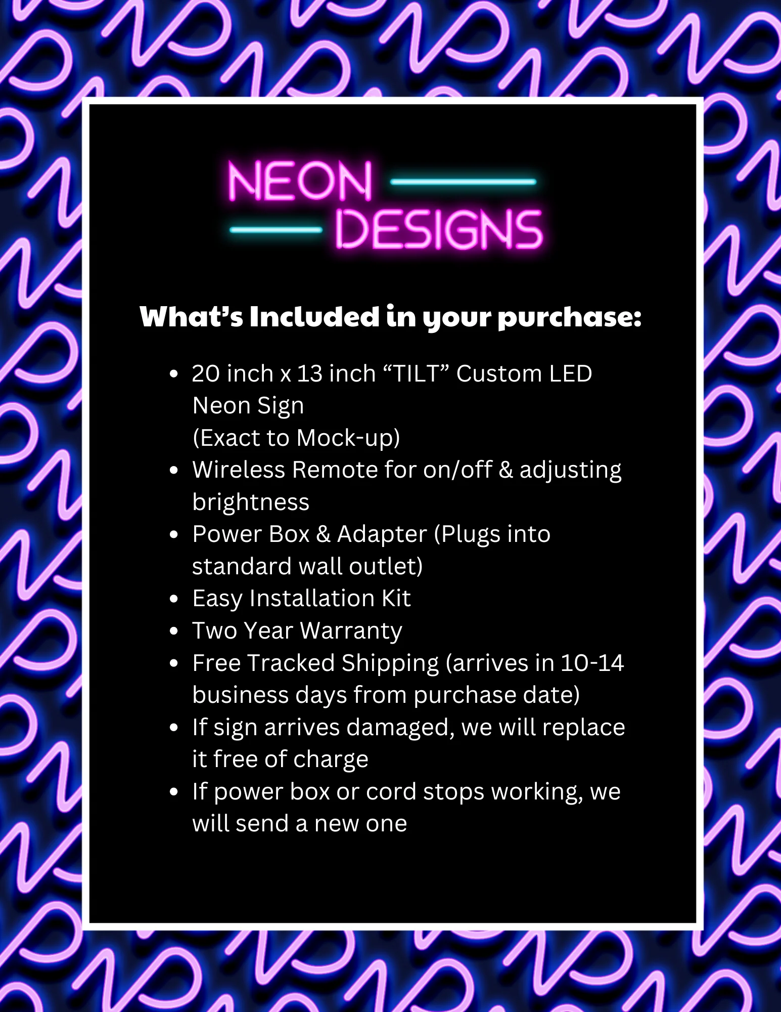 TILT - Premium Neon Artwork - Image 2