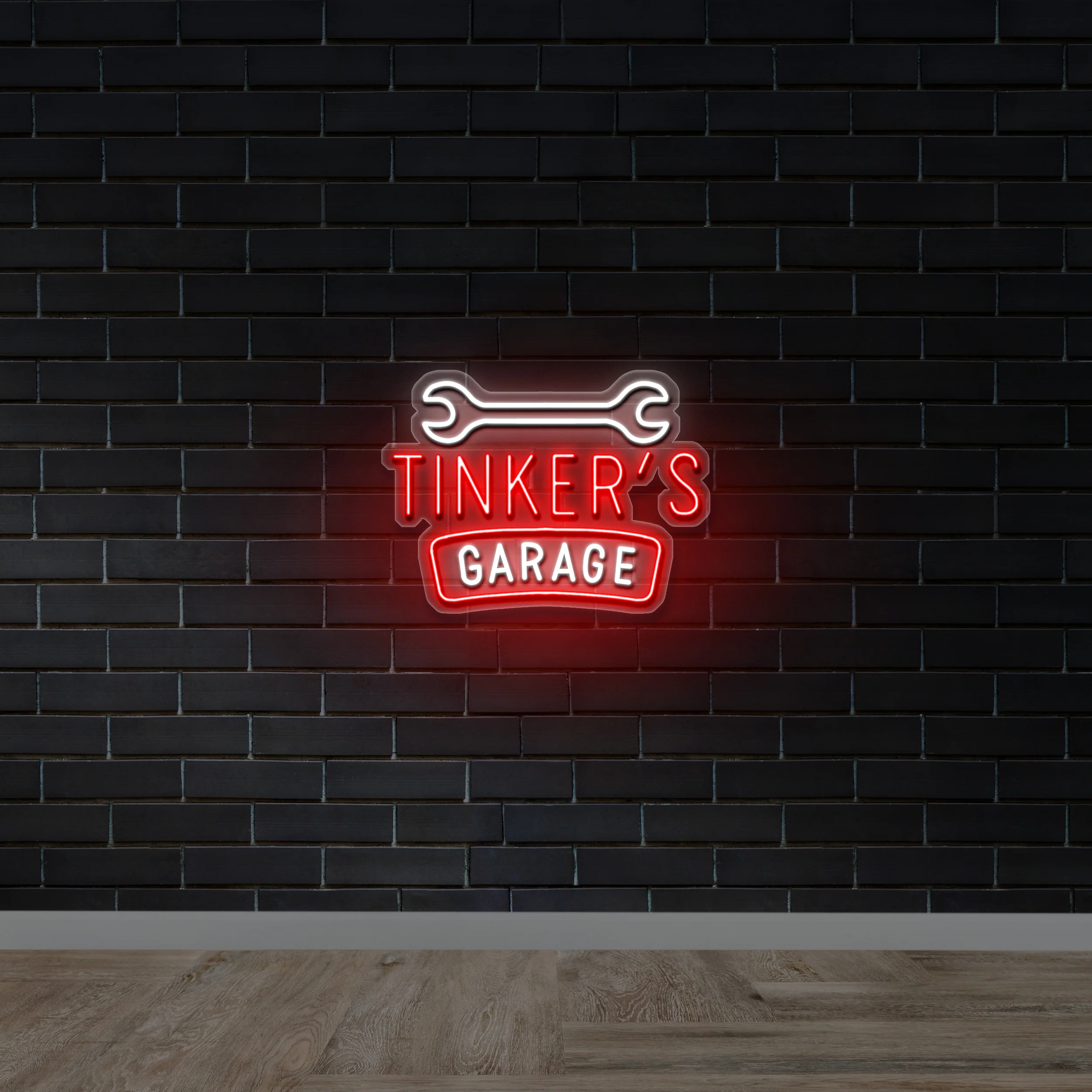 TINKER'S GARAGE - Premium Neon Artwork