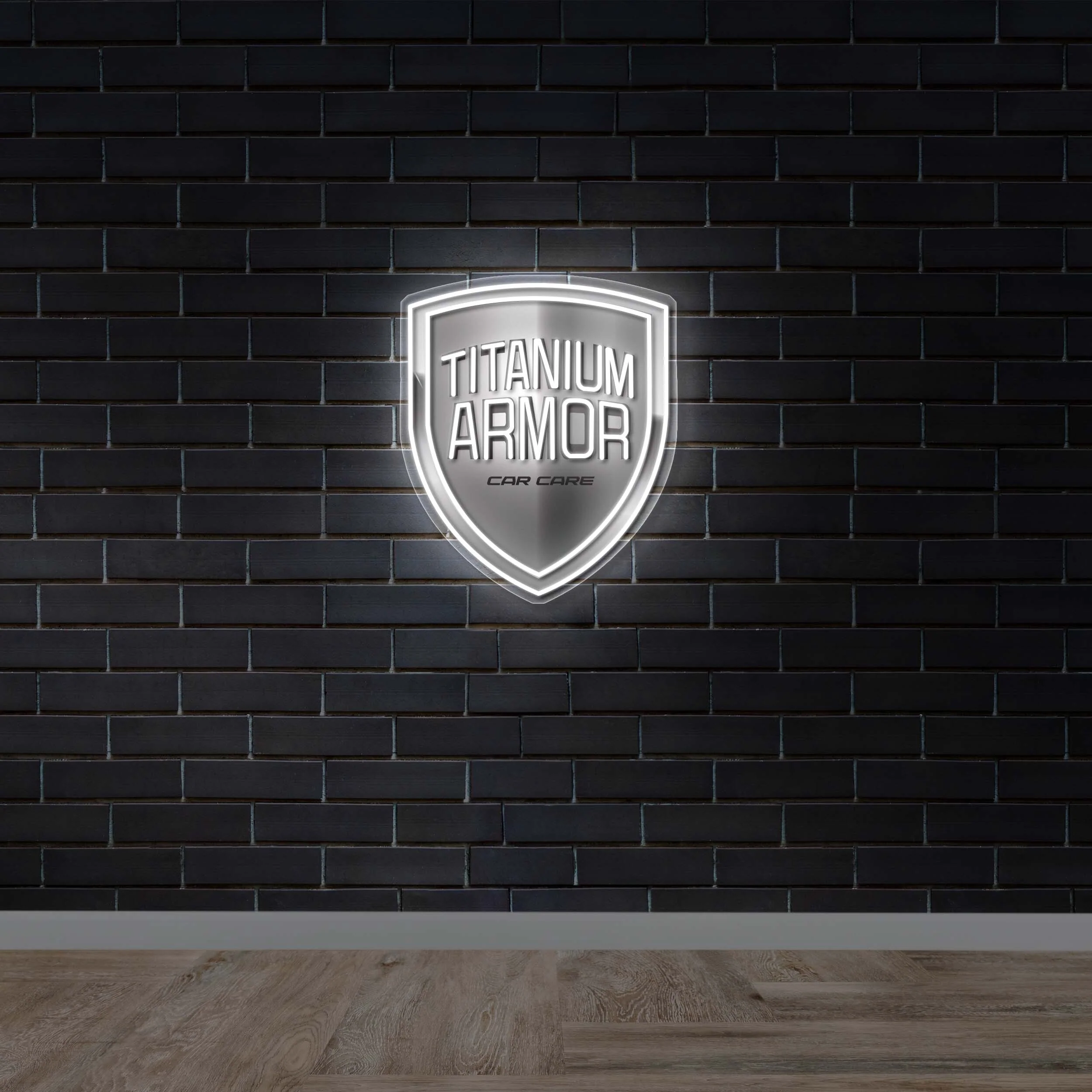 Titanium Armor - Premium Neon Artwork
