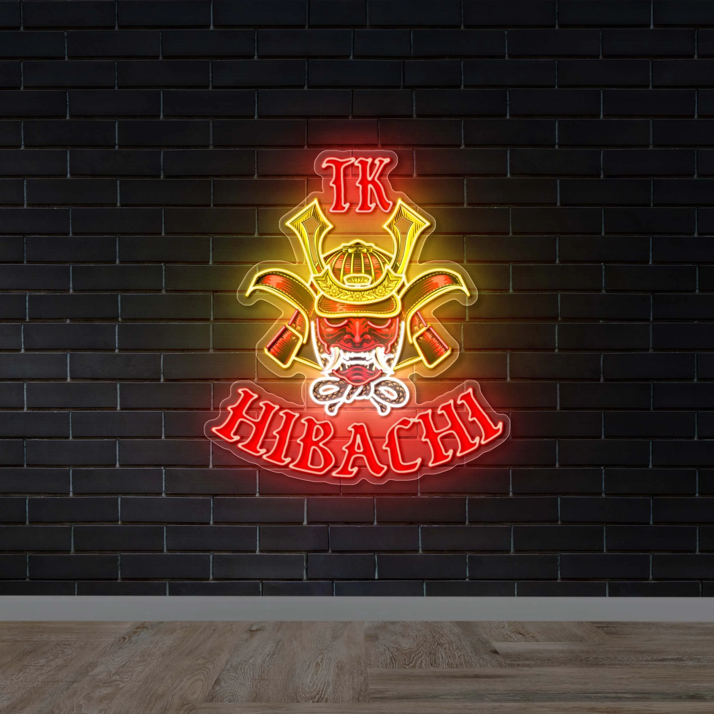 TK Hibachi - Premium Neon Artwork