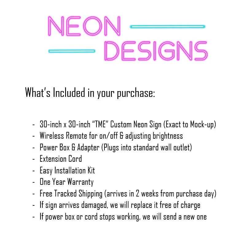 TME - Premium Neon Artwork - Image 2