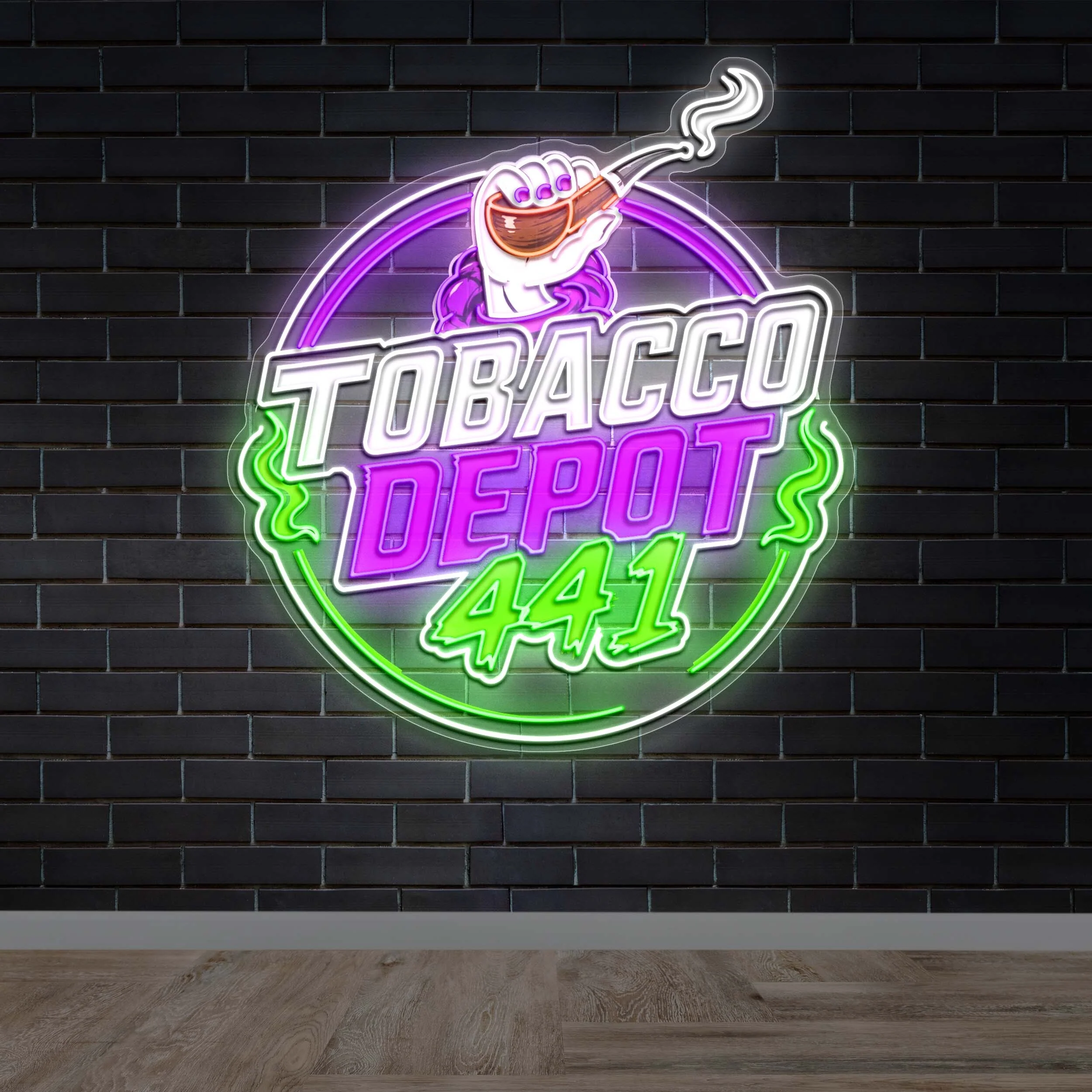 Tobacco Depot 441 - Premium Neon Artwork