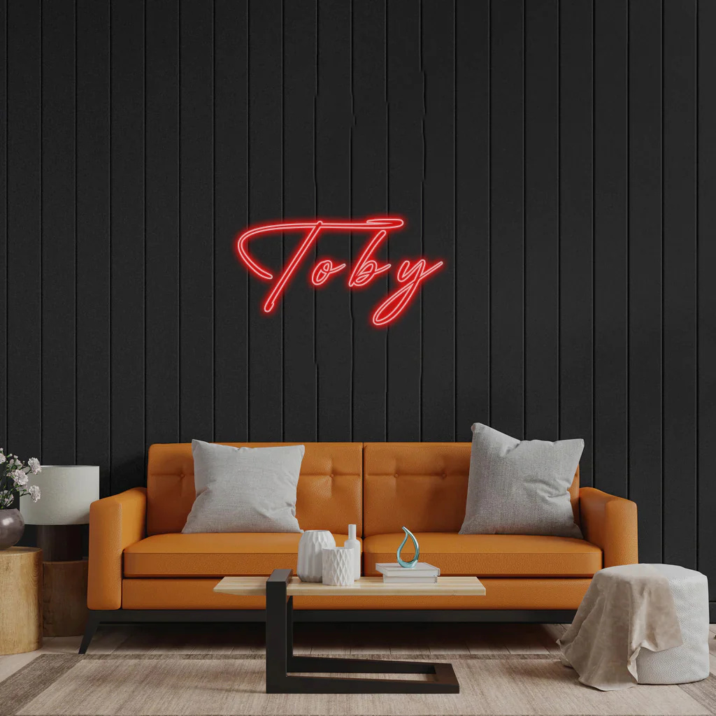 Toby - Premium Neon Artwork
