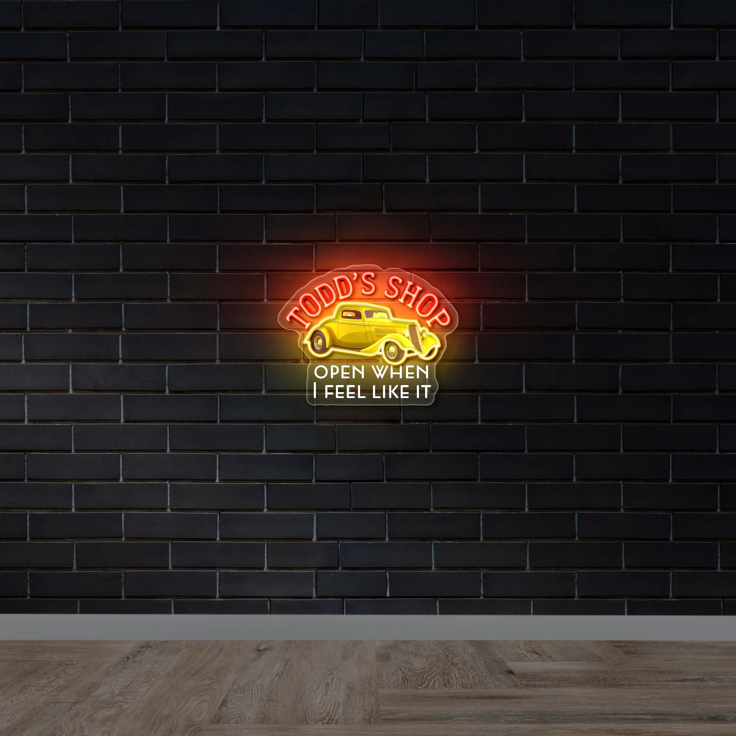 TODD'S SHOP - Premium Neon Artwork